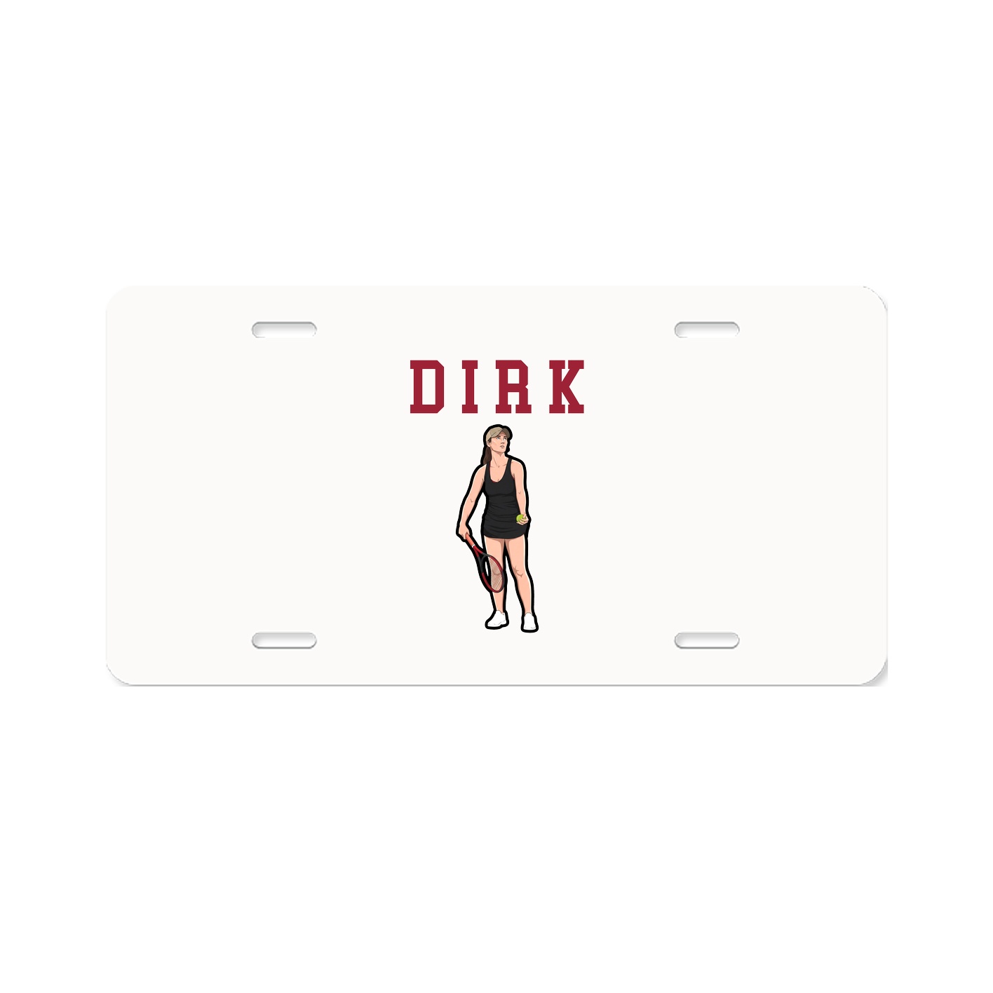 License Plate — Shirsey in Classic