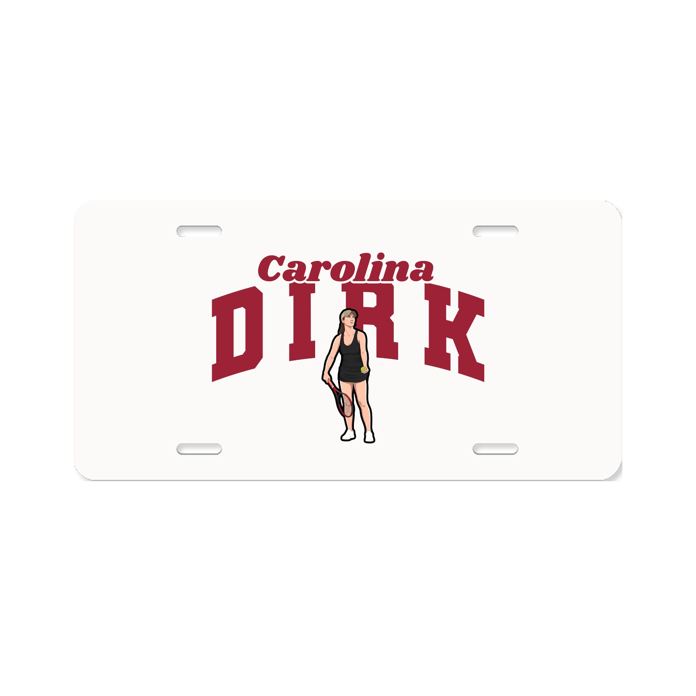 License Plate — Signature Arch in Classic