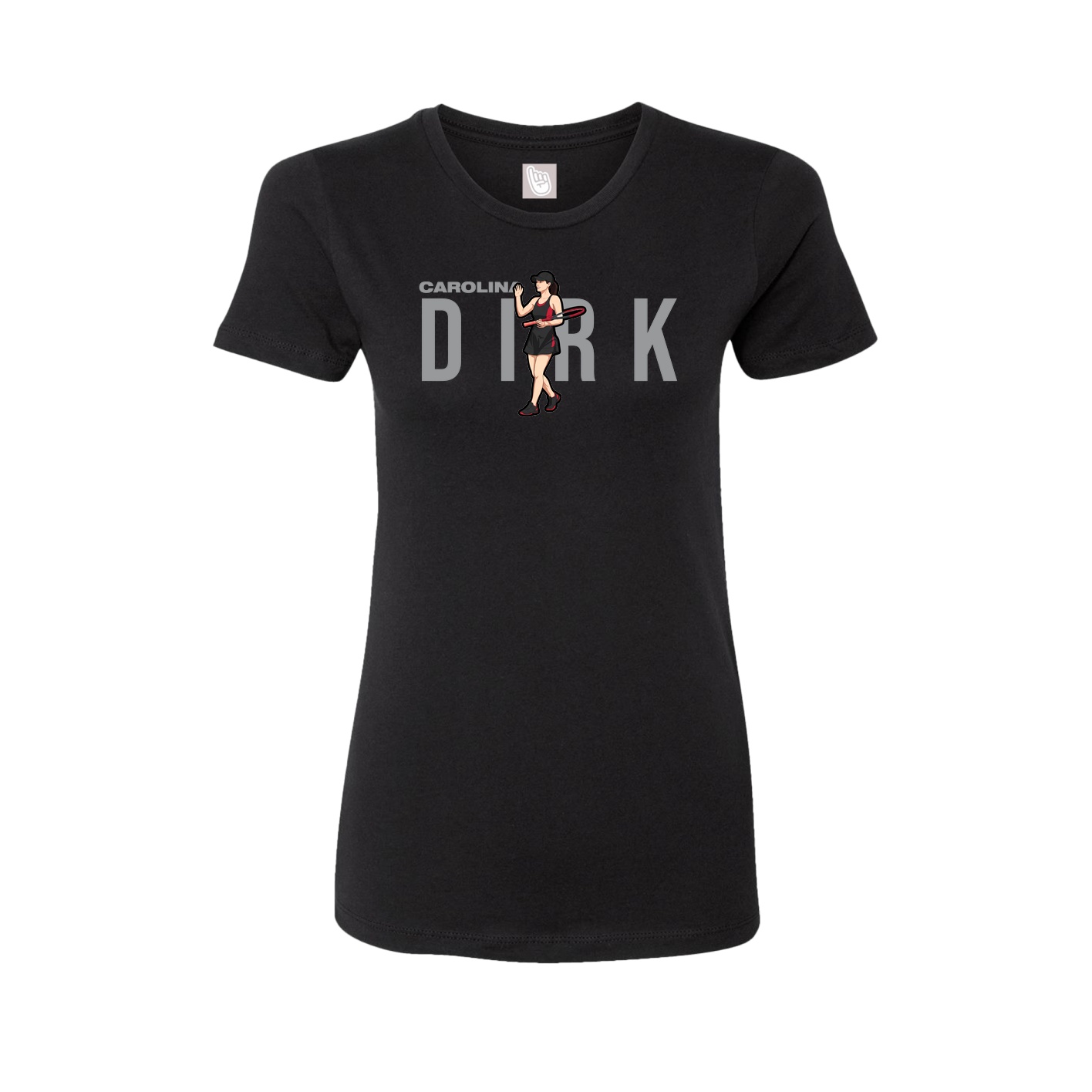 Womens Tee — Player Name in Black