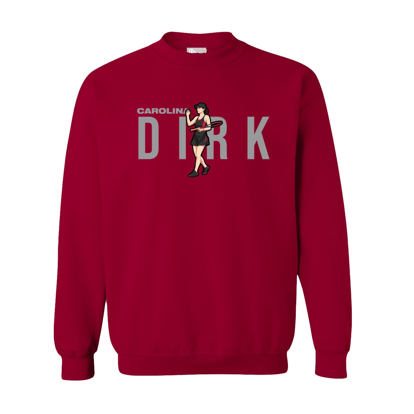 Fleece Crew — Player Name in Cardinal