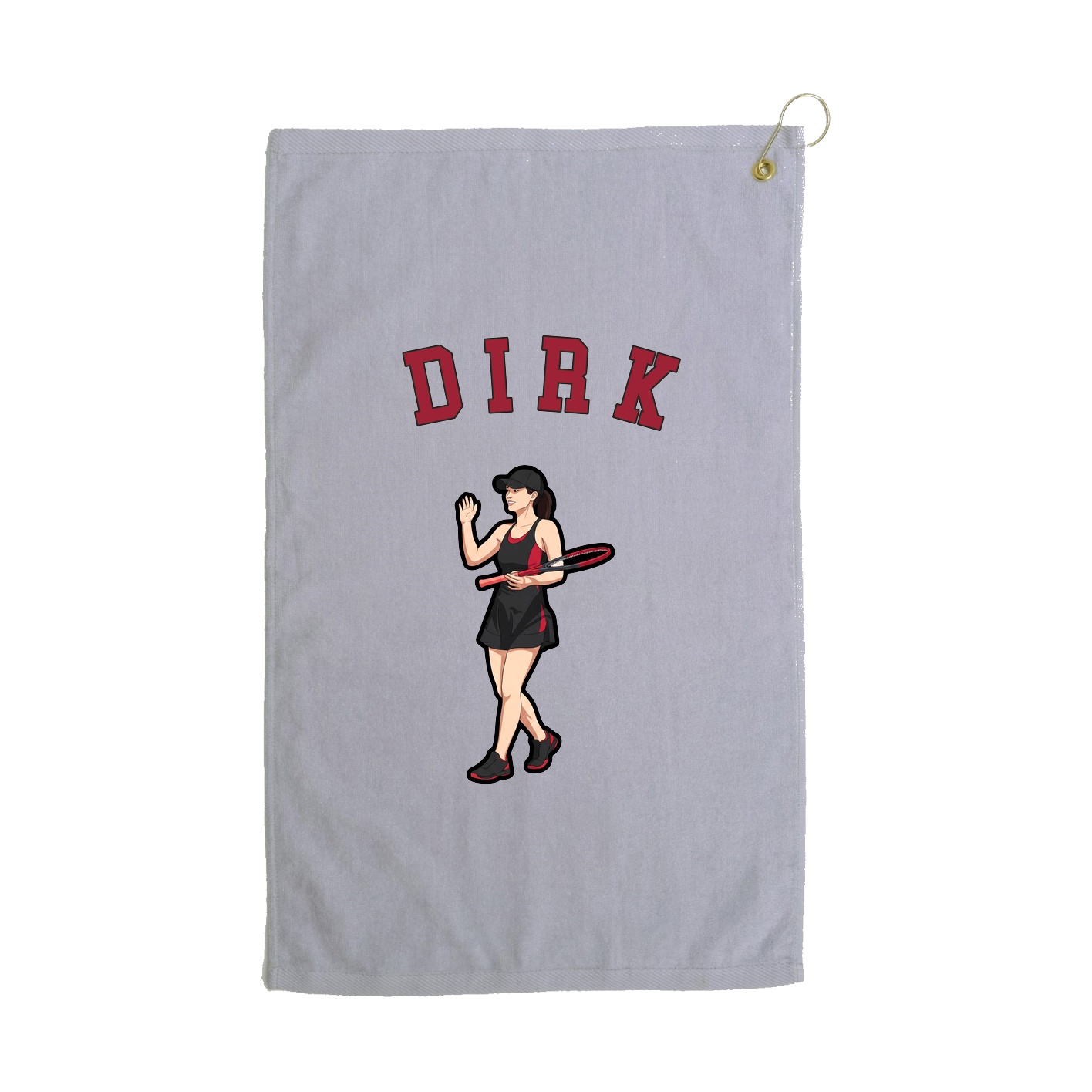 Golf Towel — Shirsey Arch in Grey