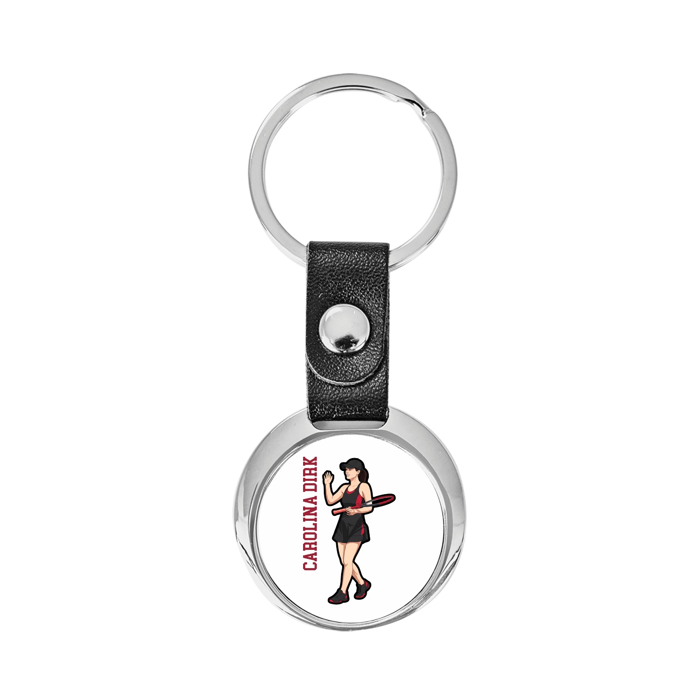Key Chain — Name Vertical in Classic