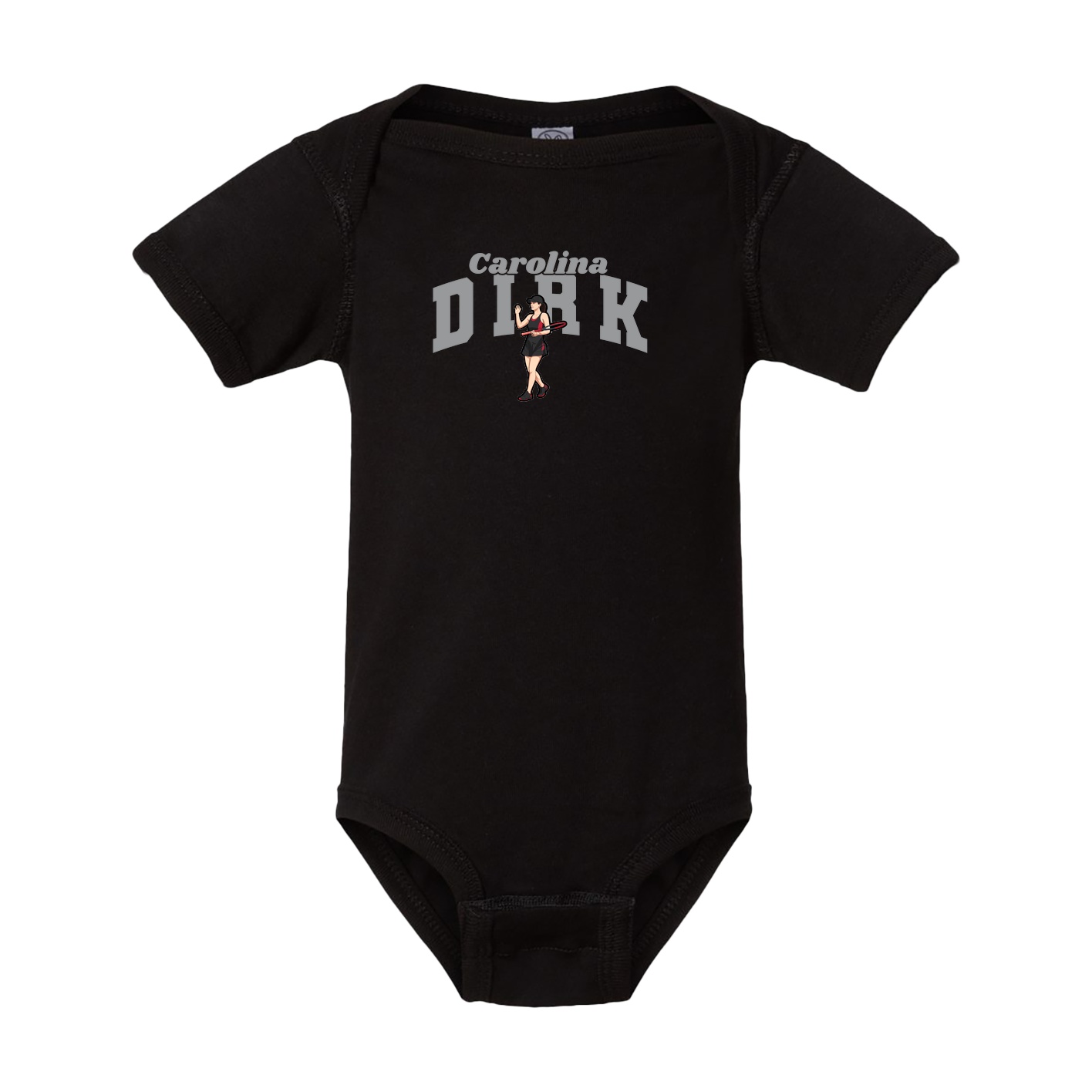 Baby Onesie — Signature Arch in Black