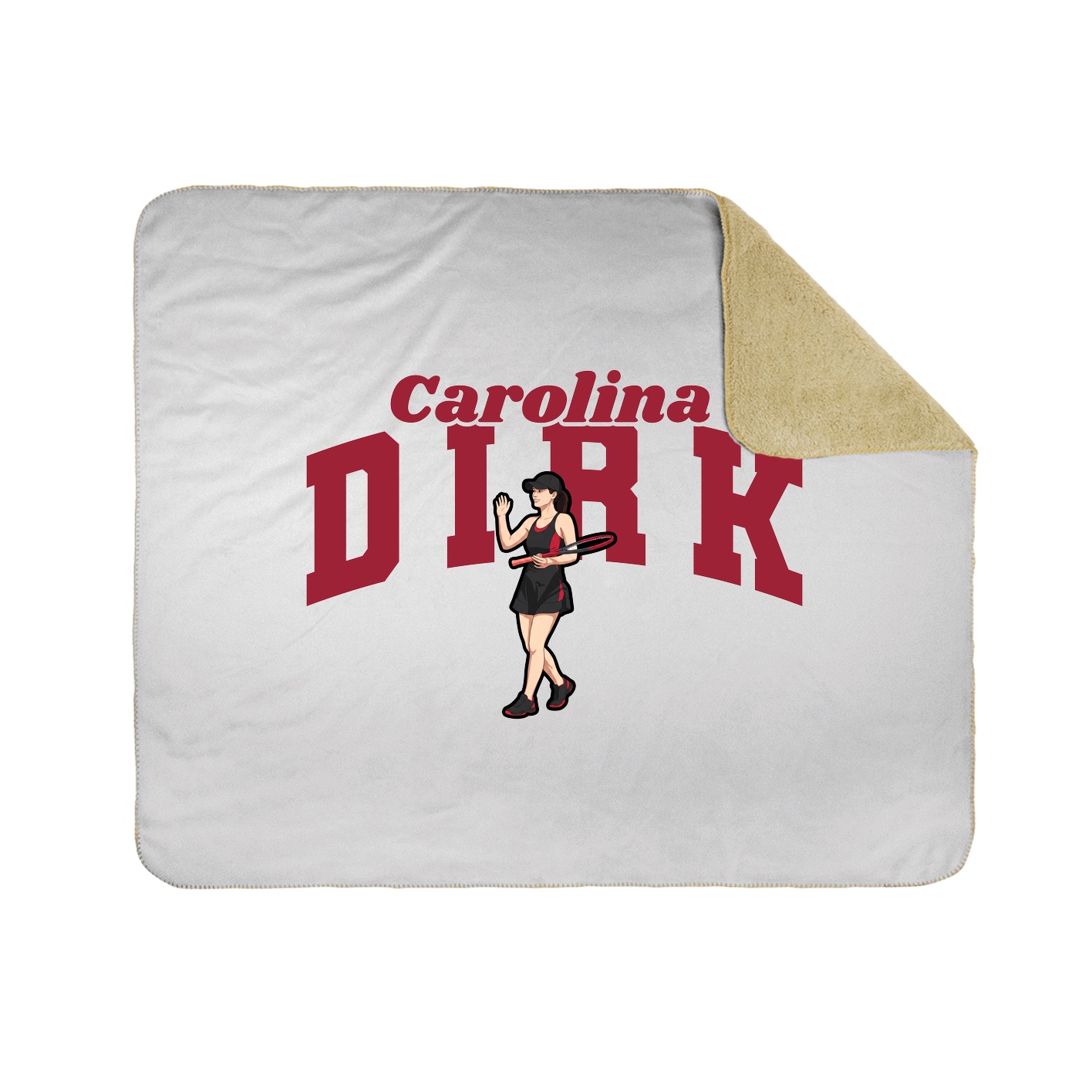 Throw Blanket — Signature Arch in White