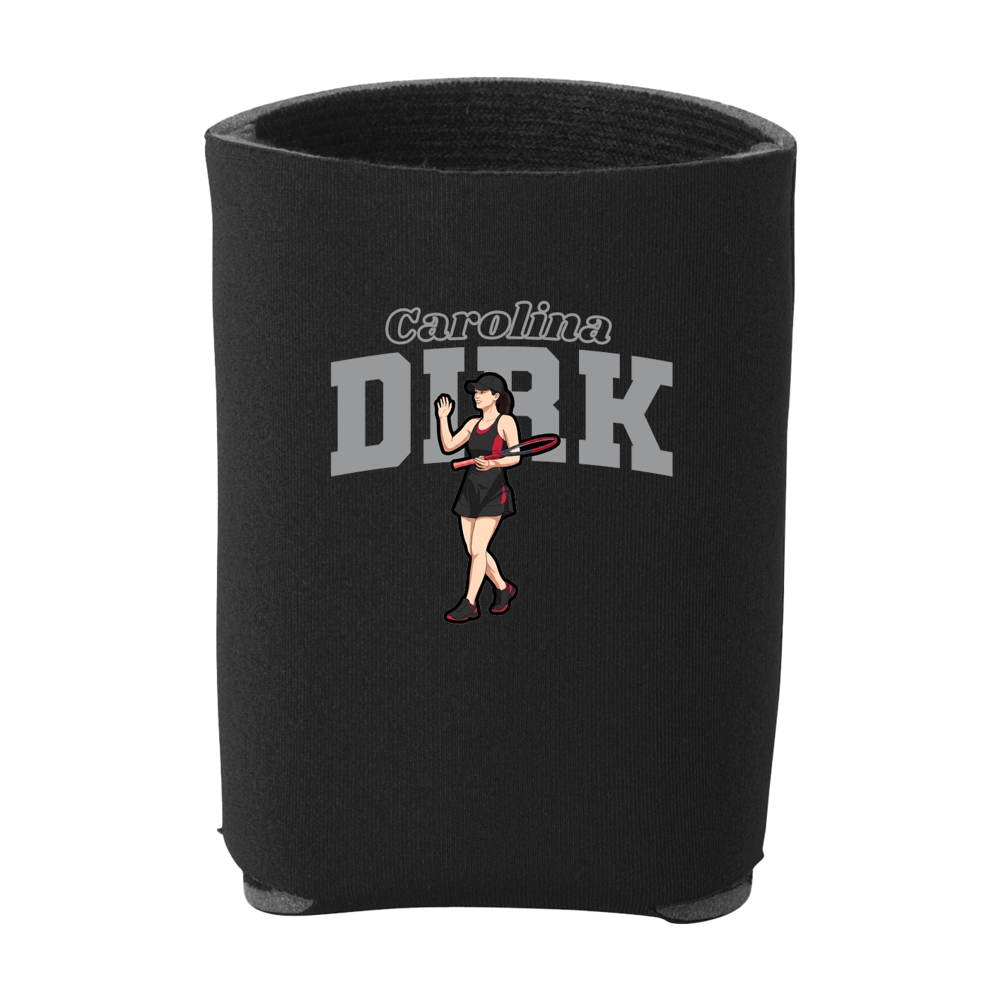 Can Holder — Name Arch in Black
