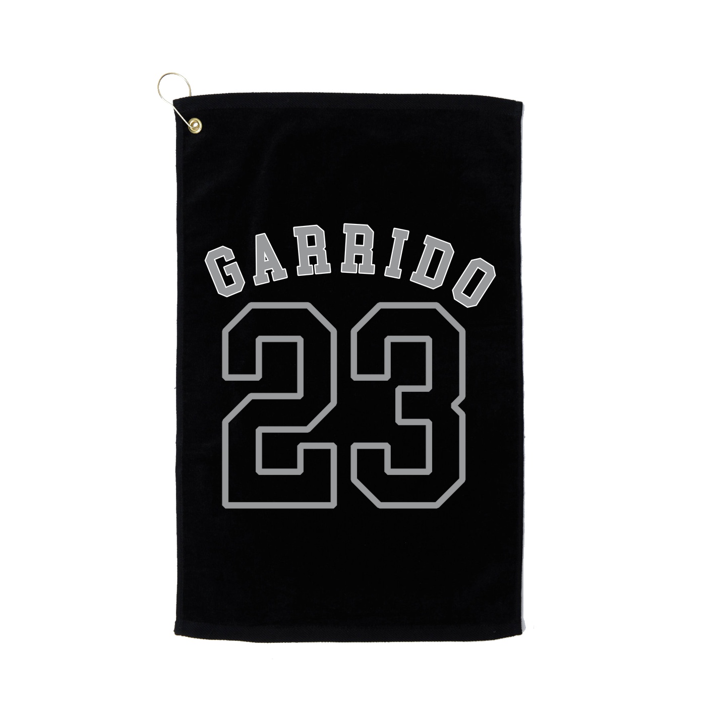 Golf Towel — Shirsey Arch in Black