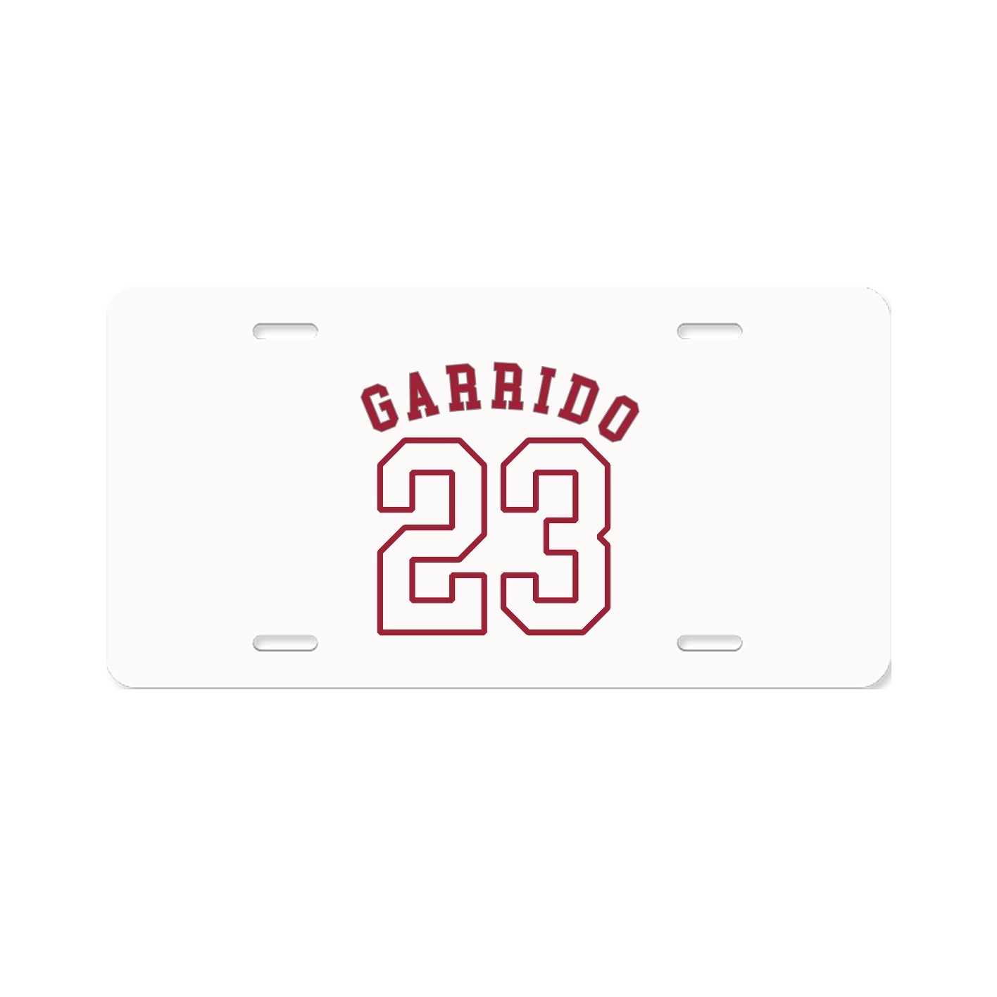 License Plate — Shirsey Arch in Classic