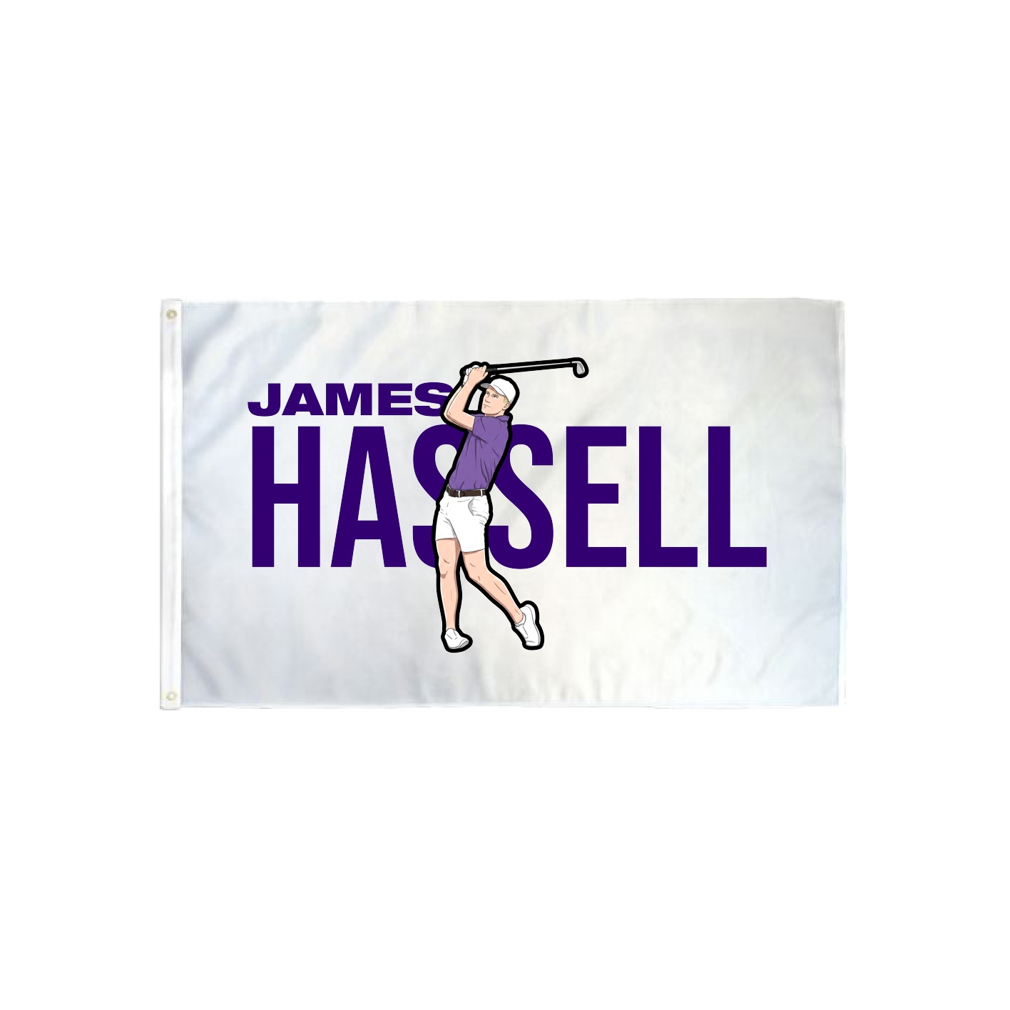 3x5 Flag — Player Name in Classic