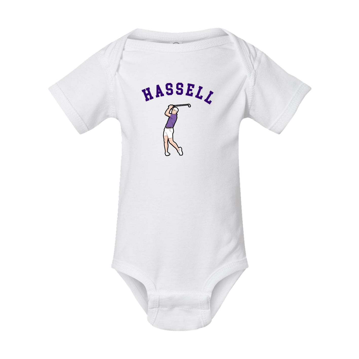 Baby Onesie — Shirsey Arch in White