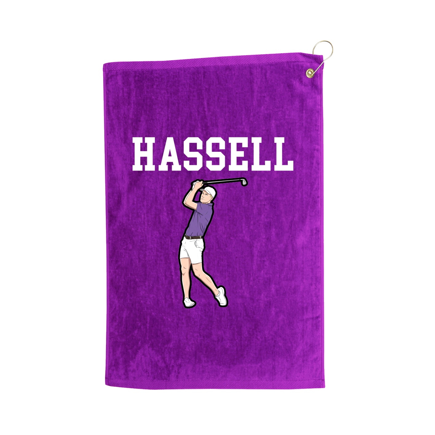 Golf Towel — Shirsey in Purple