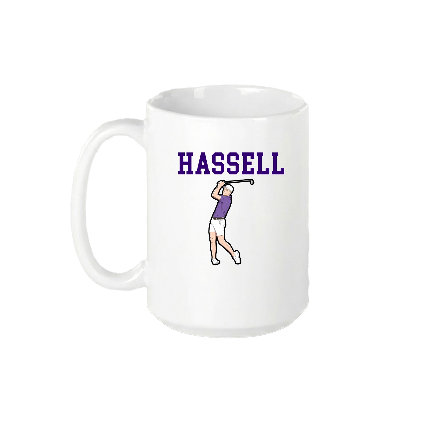 15oz Coffee Mug — Shirsey in White