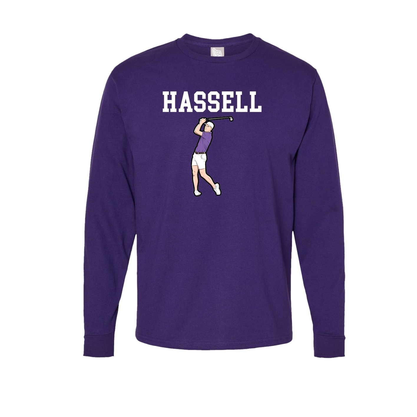 Long Sleeve Tee — Shirsey in Purple