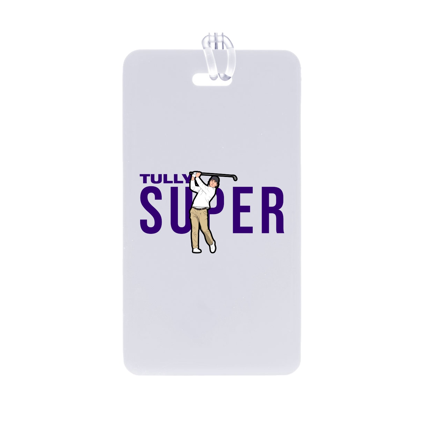 Bag Tag — Player Name in Classic
