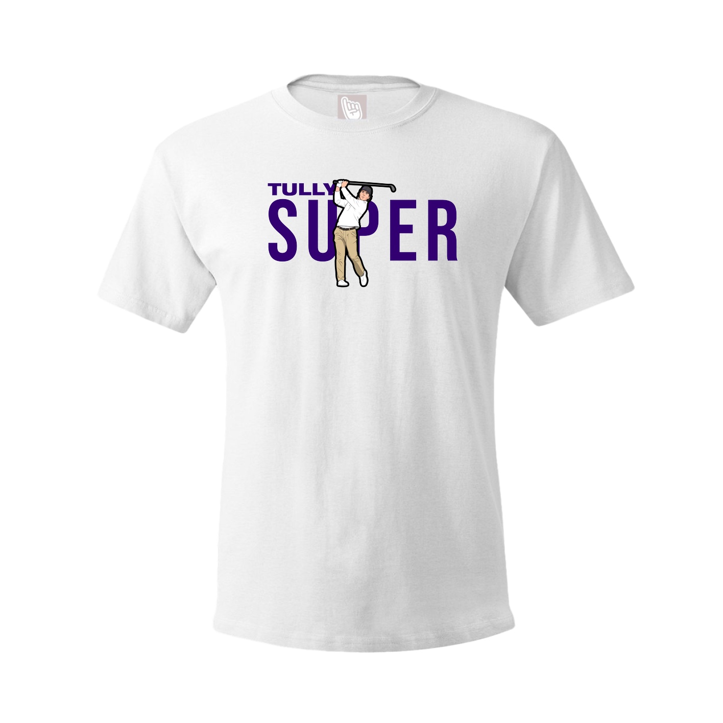 Youth Tee — Player Name in White