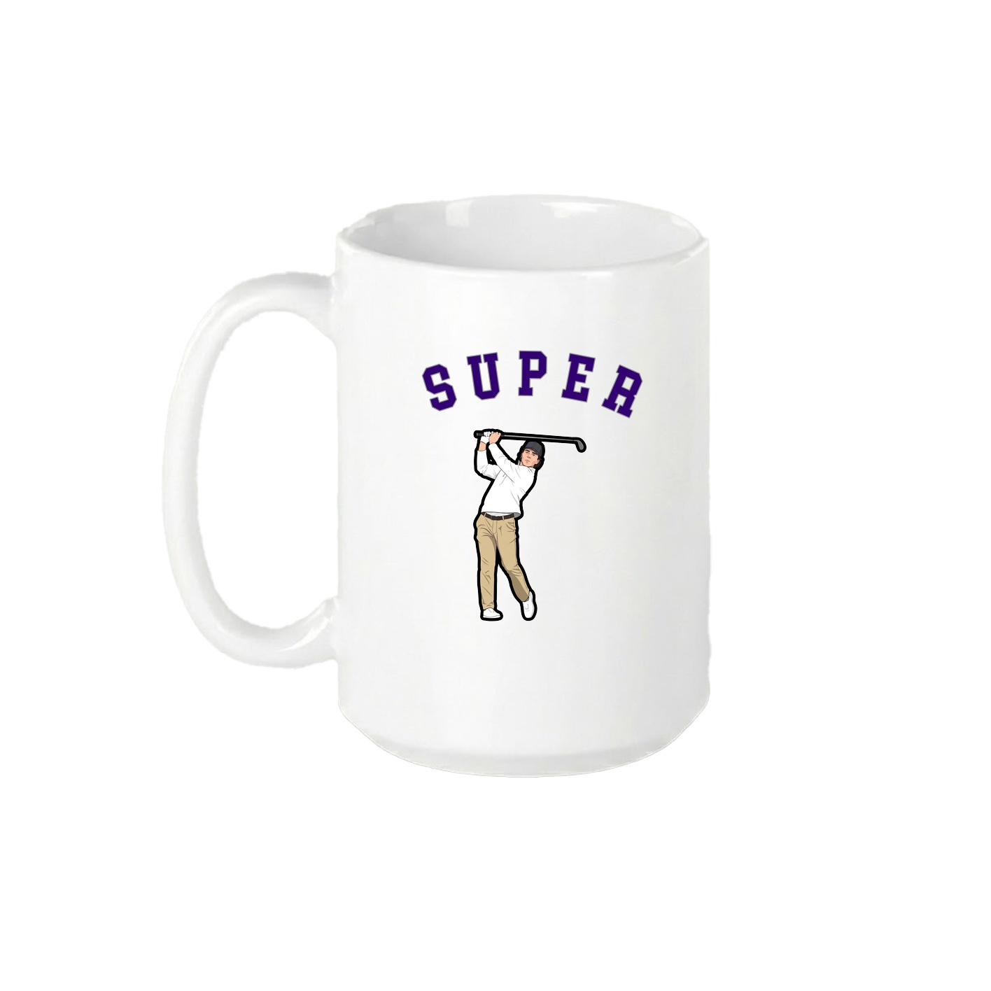 15oz Coffee Mug — Shirsey Arch in White