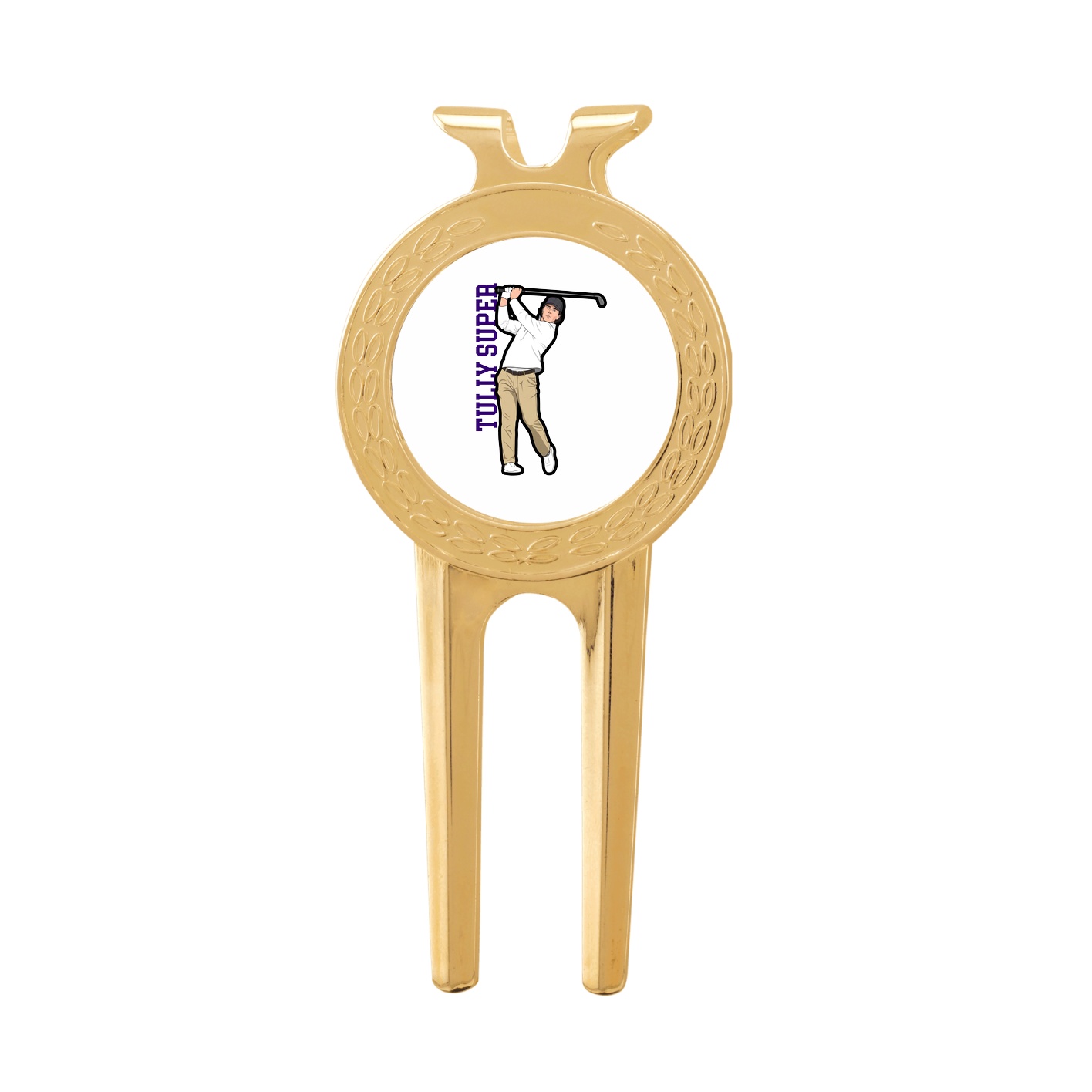 Divot Tool with Ball Marker — Name Vertical in Classic