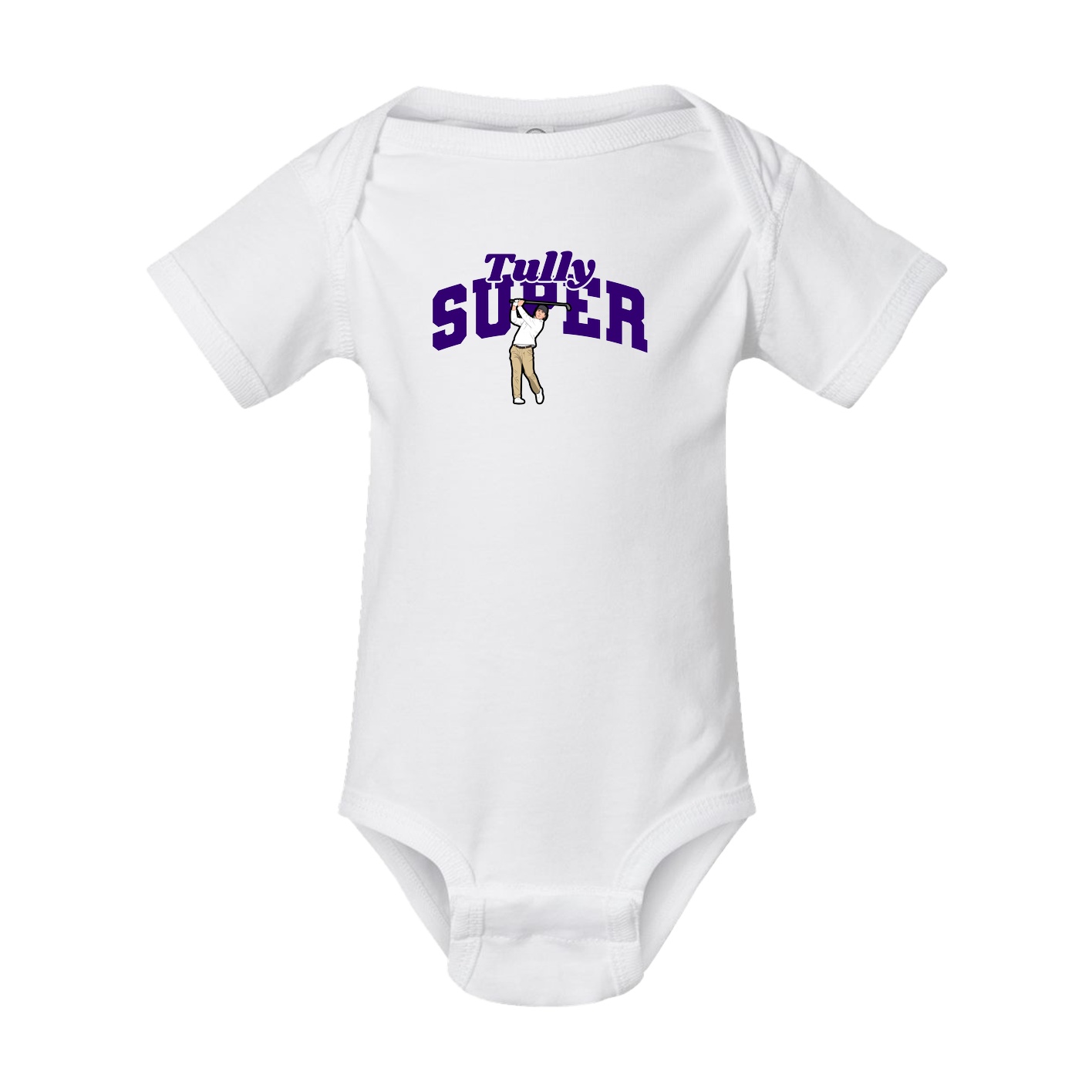 Baby Onesie — Signature Arch in White