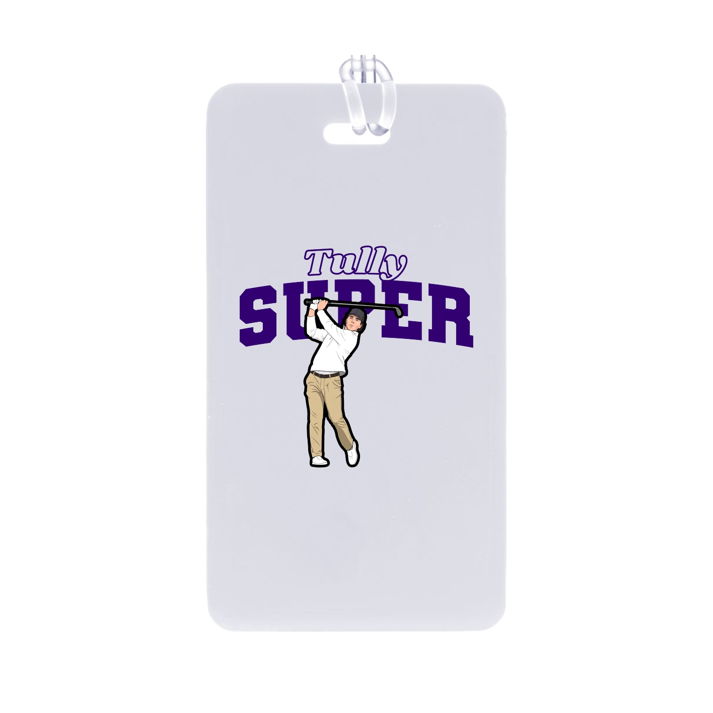 Bag Tag — Name Arch in Classic