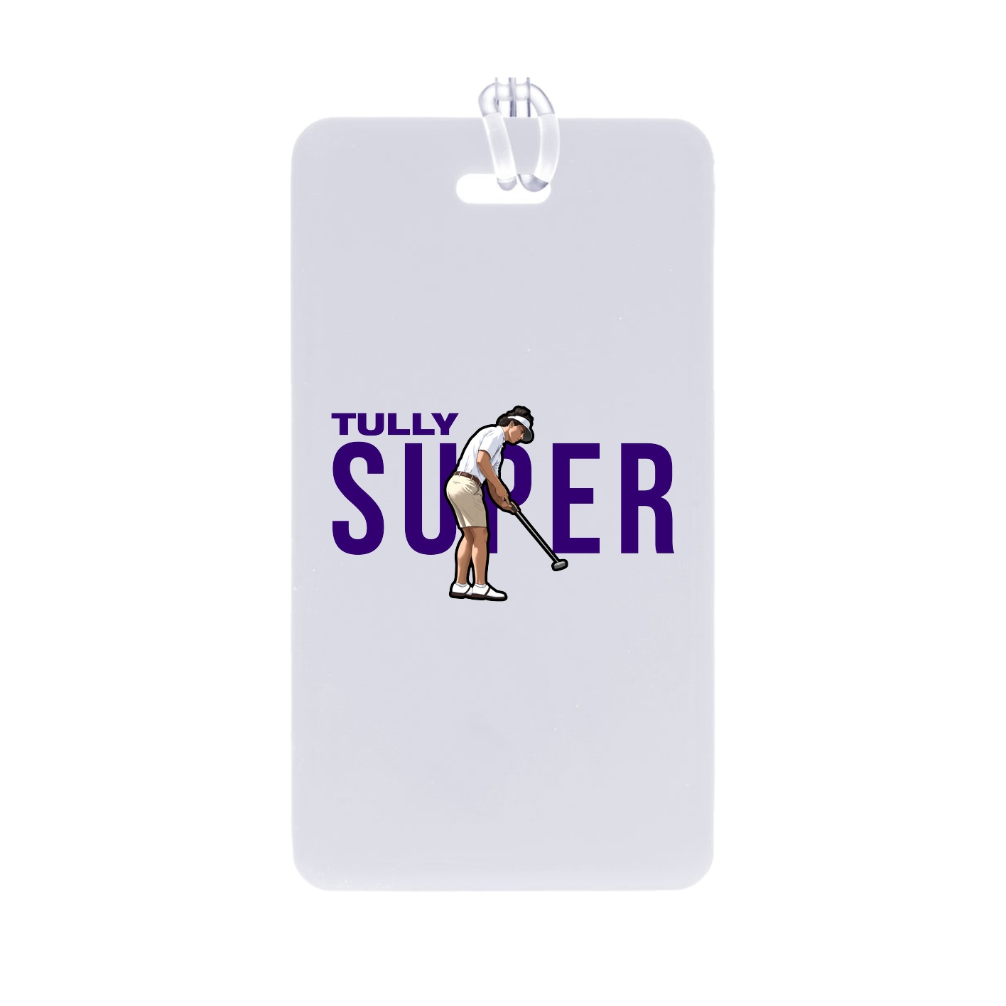 Bag Tag — Player Name in Classic