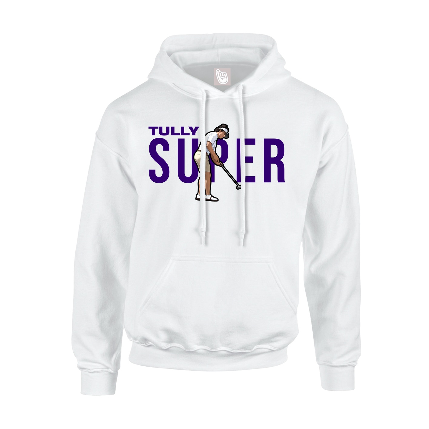 Hoodie — Player Name in White