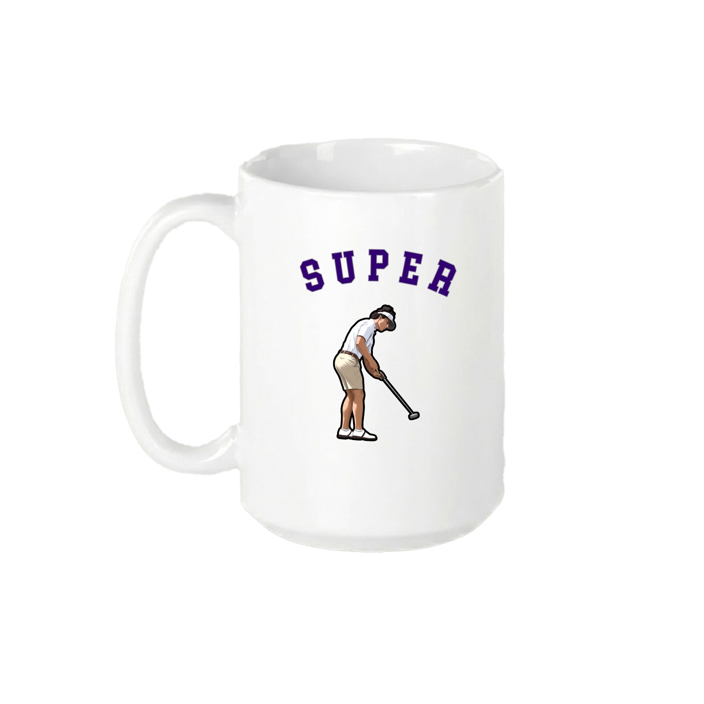 15oz Coffee Mug — Shirsey Arch in White