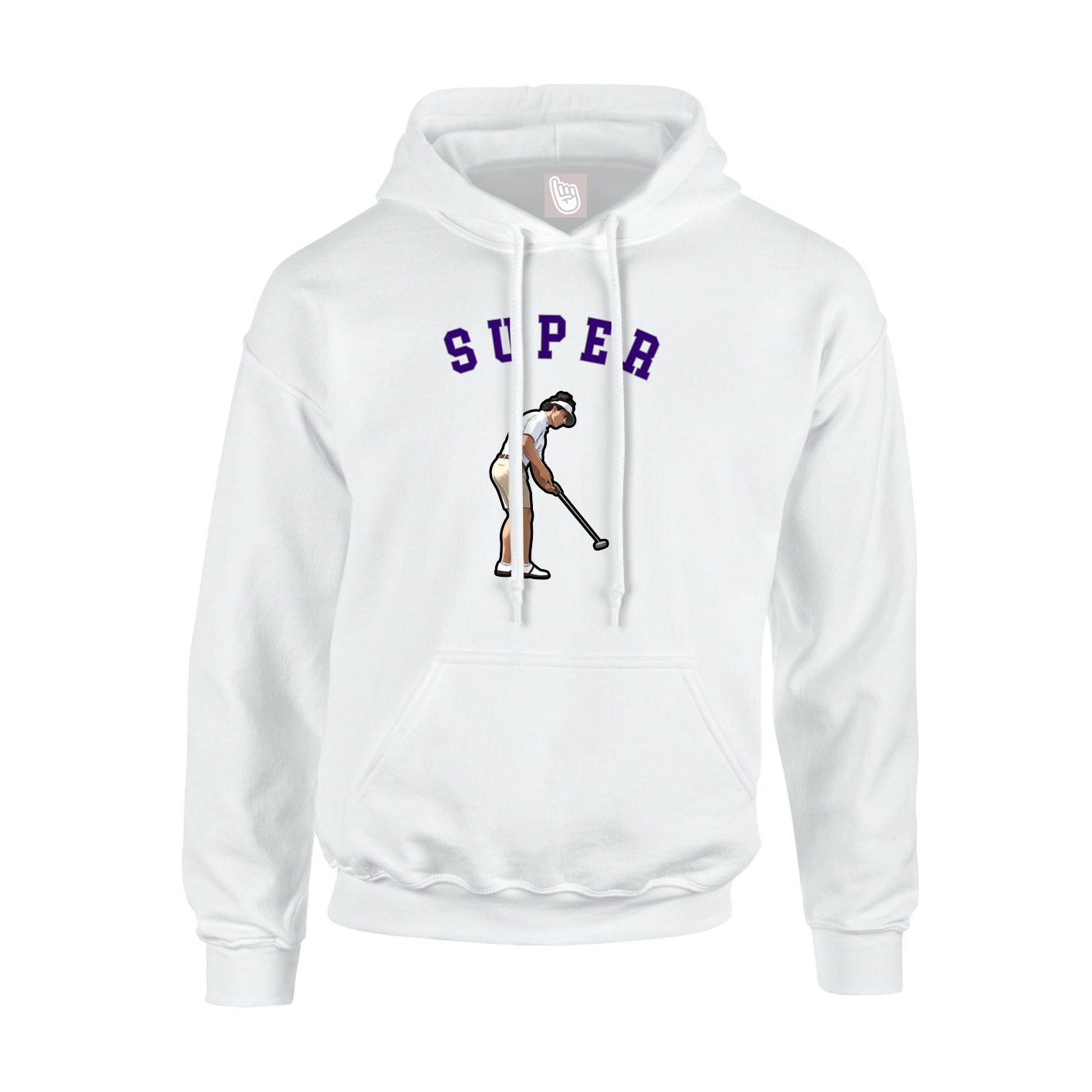 Hoodie — Shirsey Arch in White