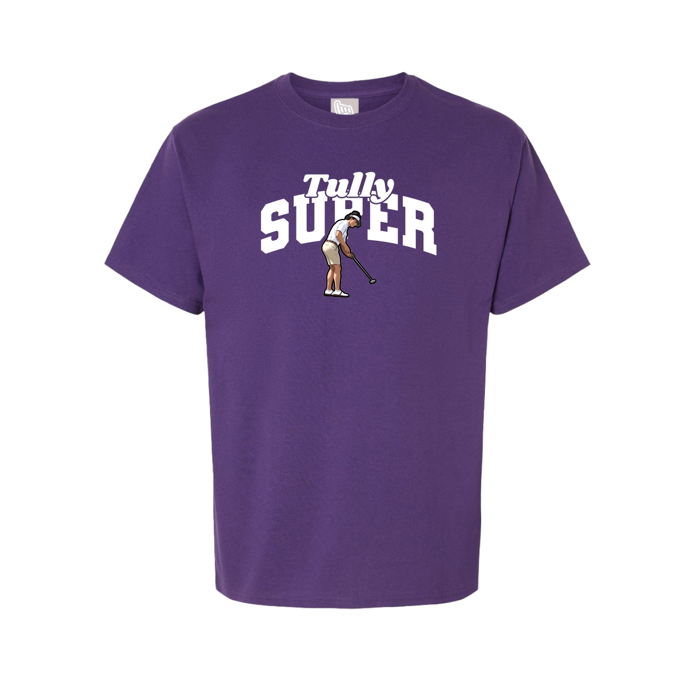 Youth Tee — Signature Arch in Purple