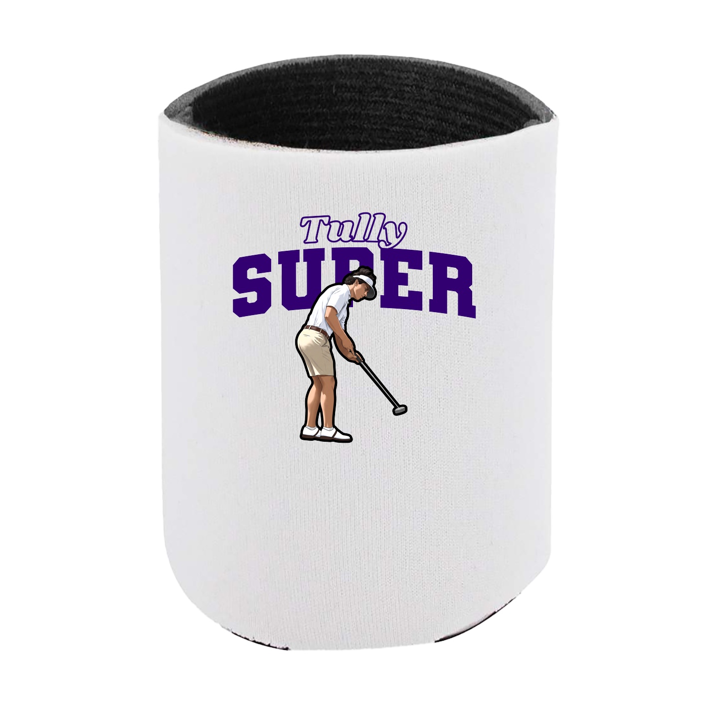 Can Holder — Name Arch in White