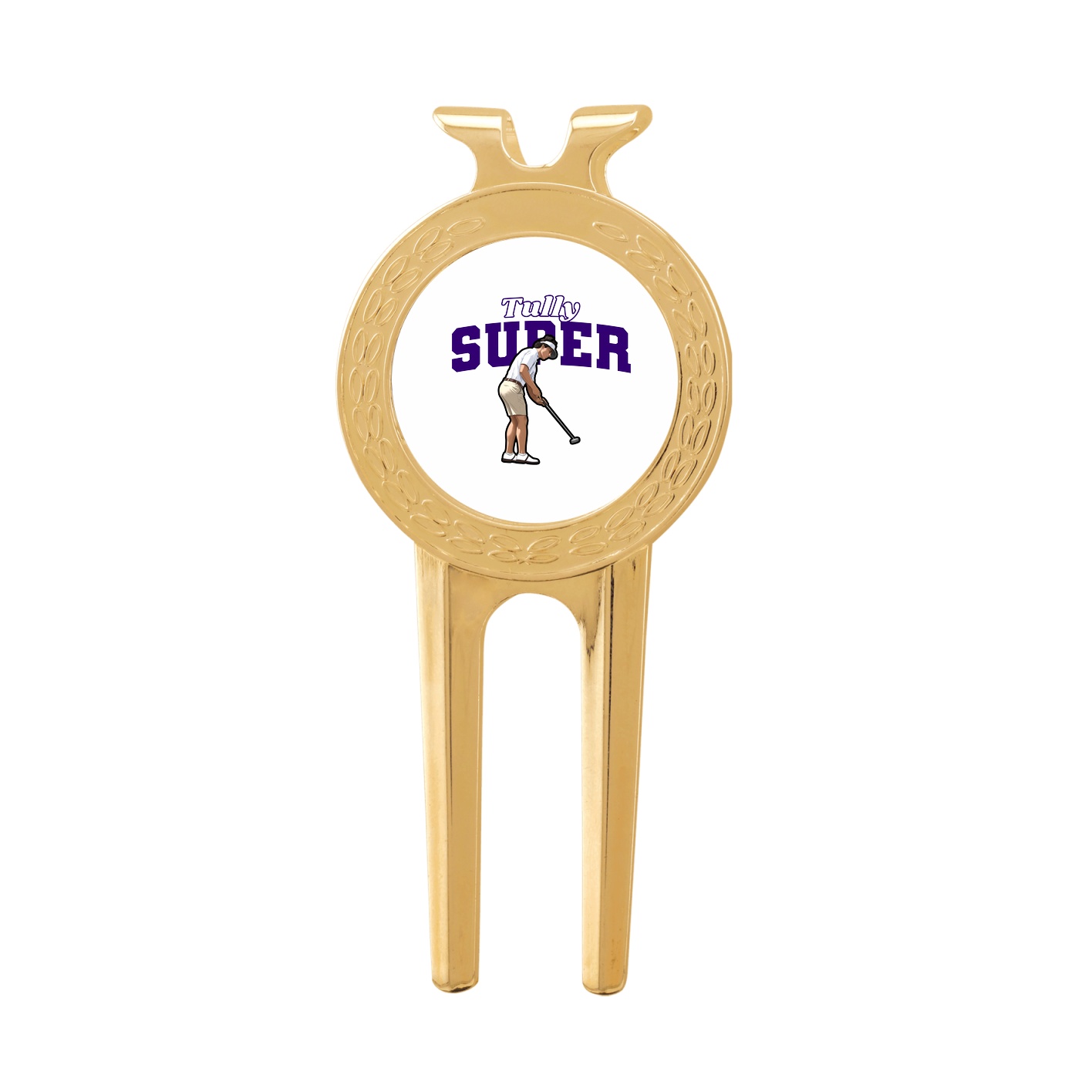 Divot Tool with Ball Marker — Name Arch in Classic