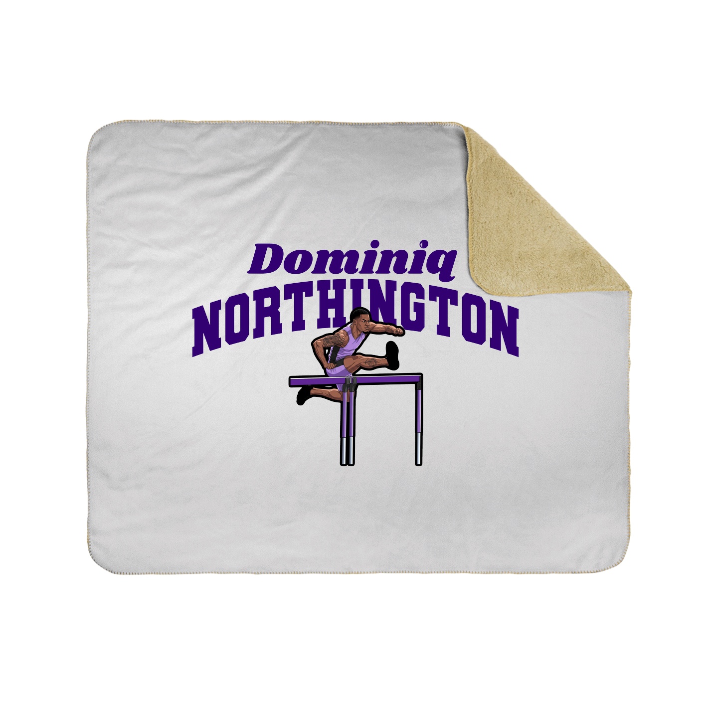 Throw Blanket — Signature Arch in White