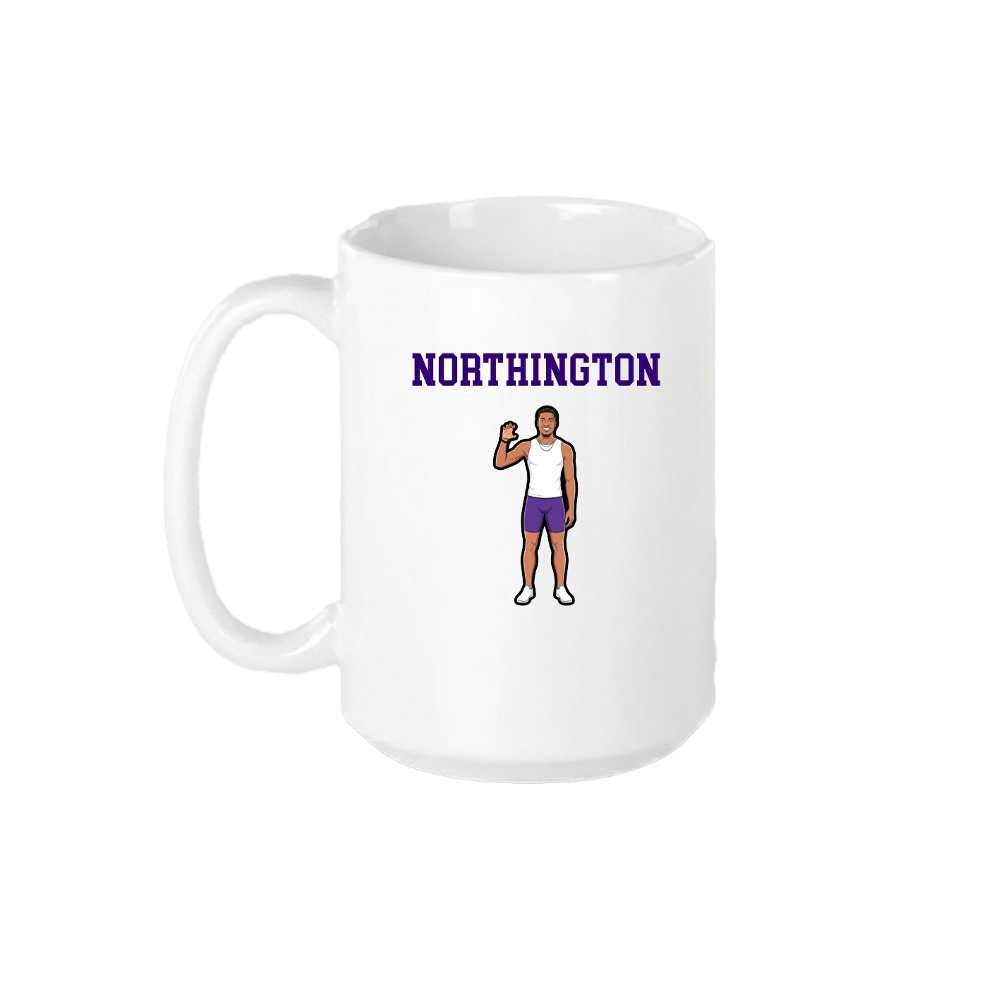 15oz Coffee Mug — Shirsey in White