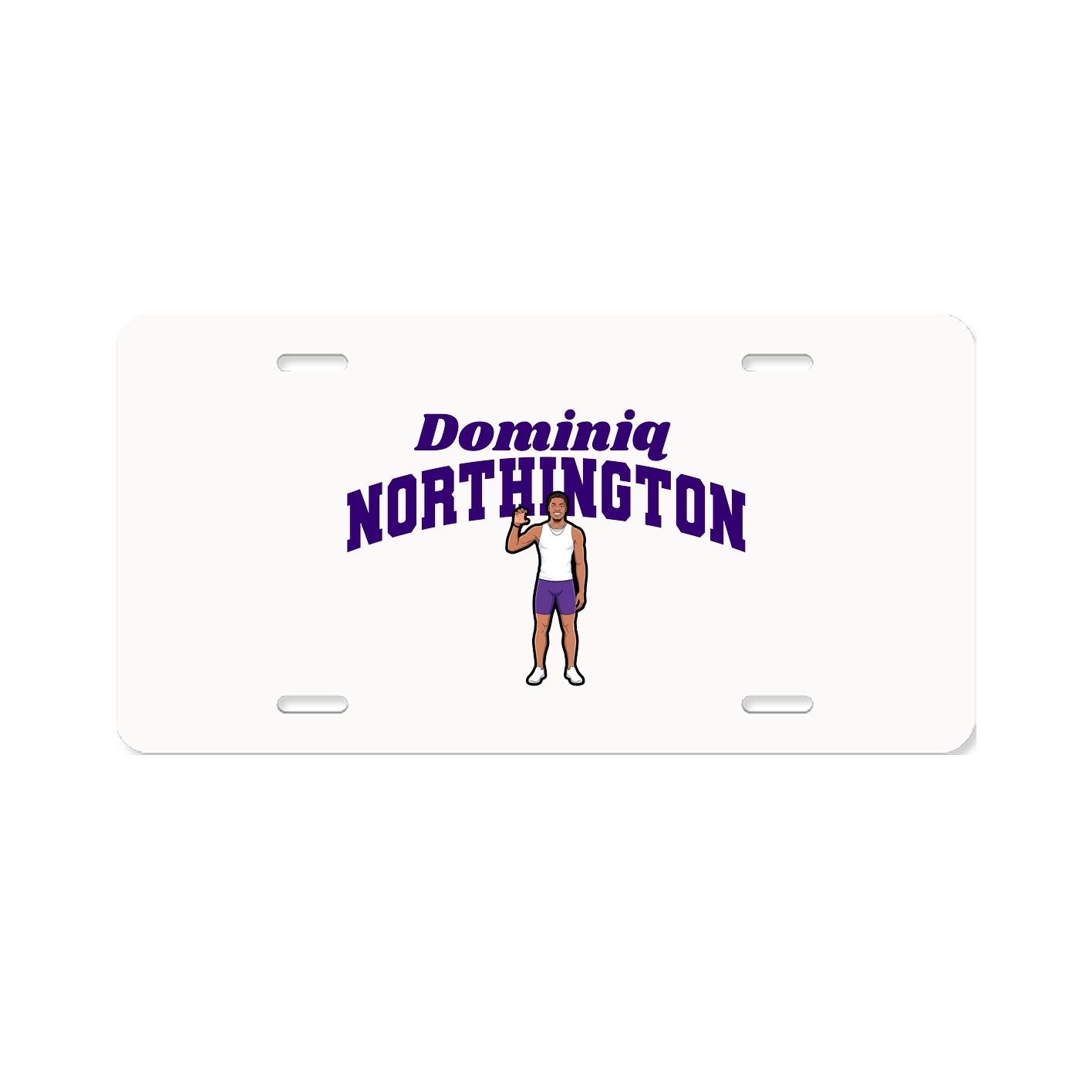 License Plate — Signature Arch in Classic