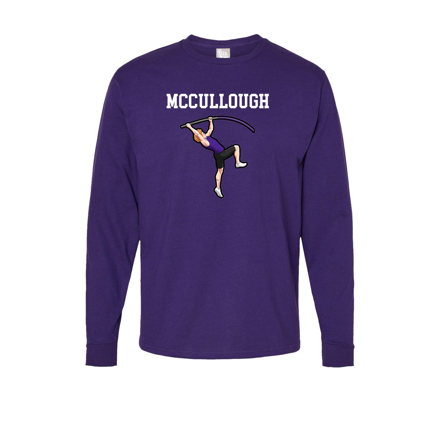 Long Sleeve Tee — Shirsey in Purple