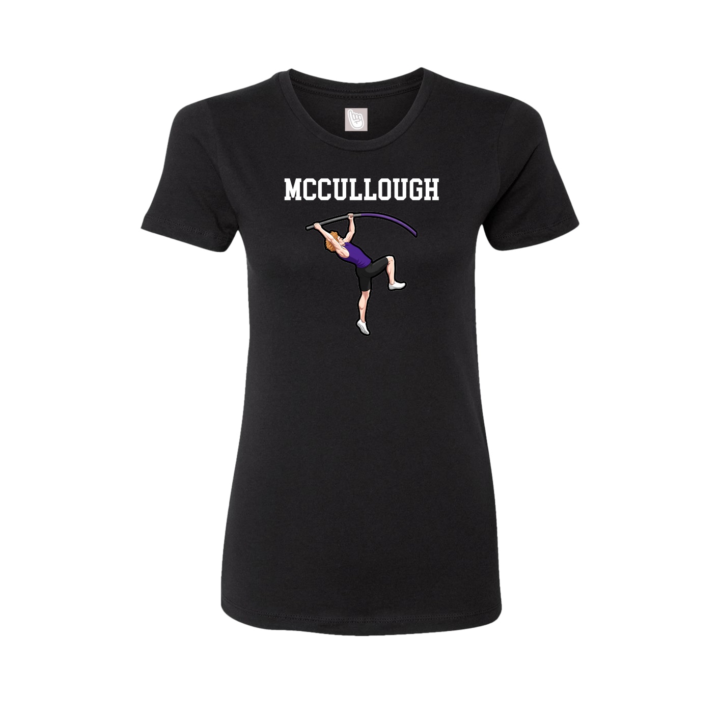 Fitted Women's Tee — Shirsey in Black