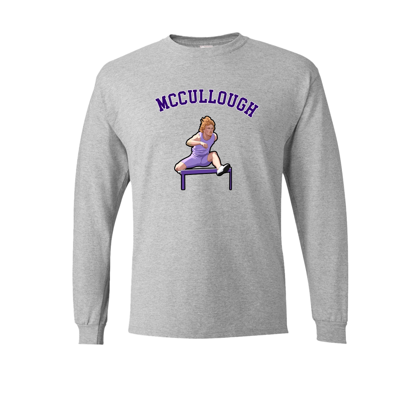 Long Sleeve Tee — Shirsey Arch in Grey