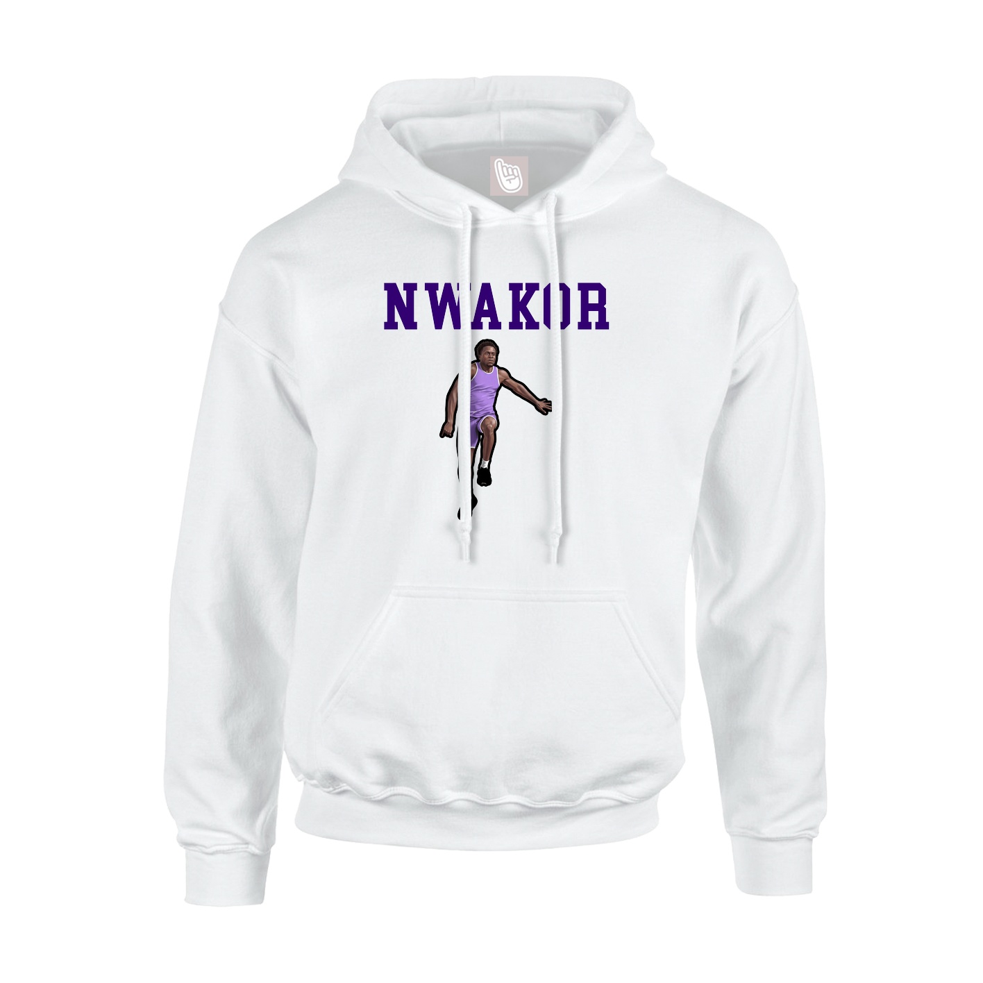 Hoodie — Shirsey in White