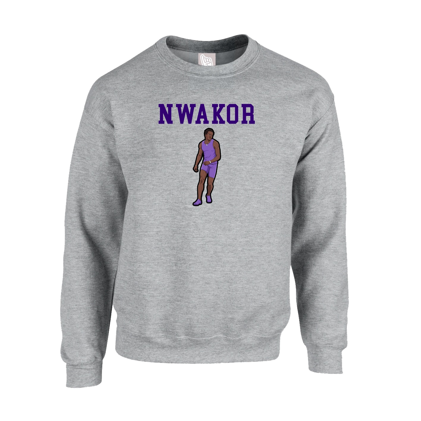 Fleece Crew — Shirsey in Grey