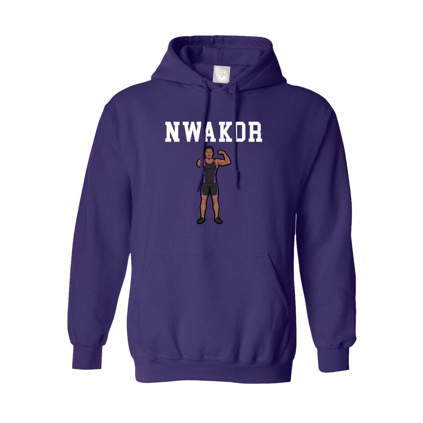 Hoodie — Shirsey in Purple