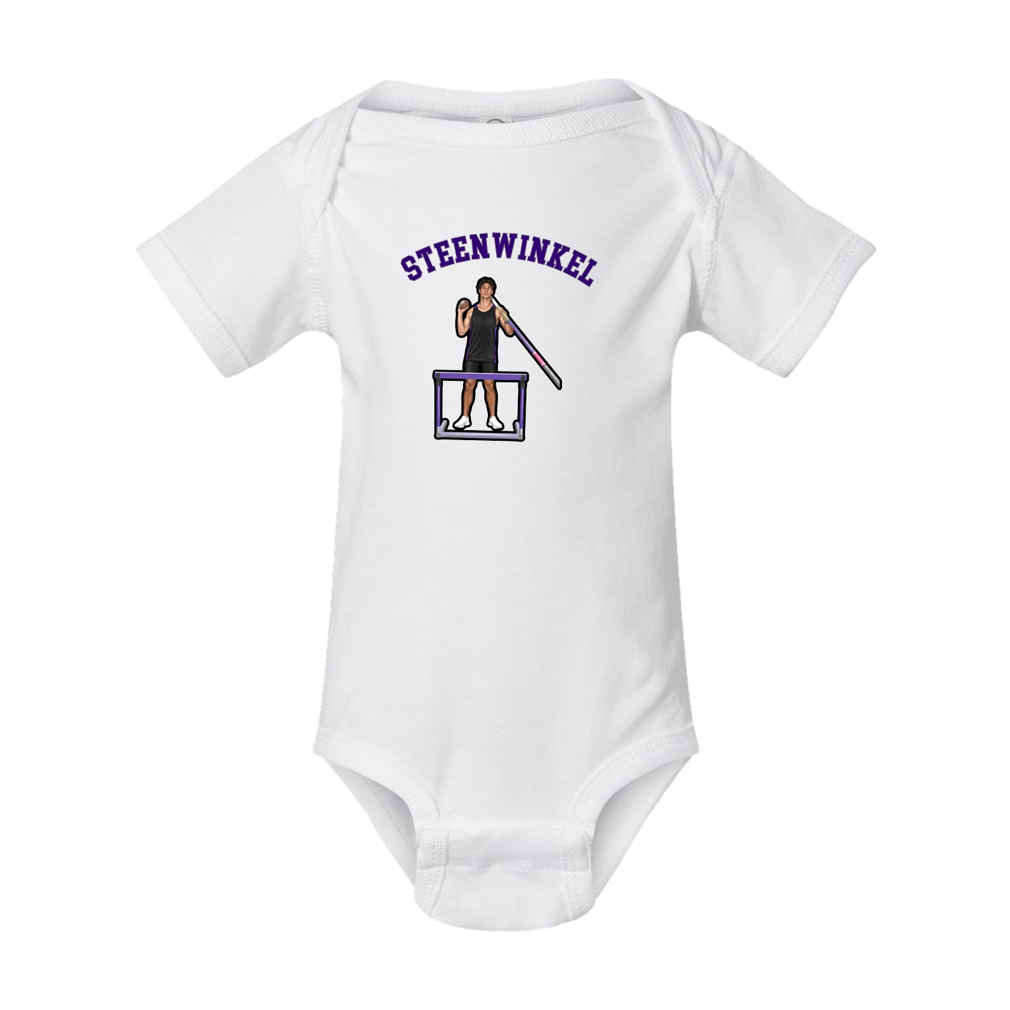 Baby Onesie — Shirsey Arch in White
