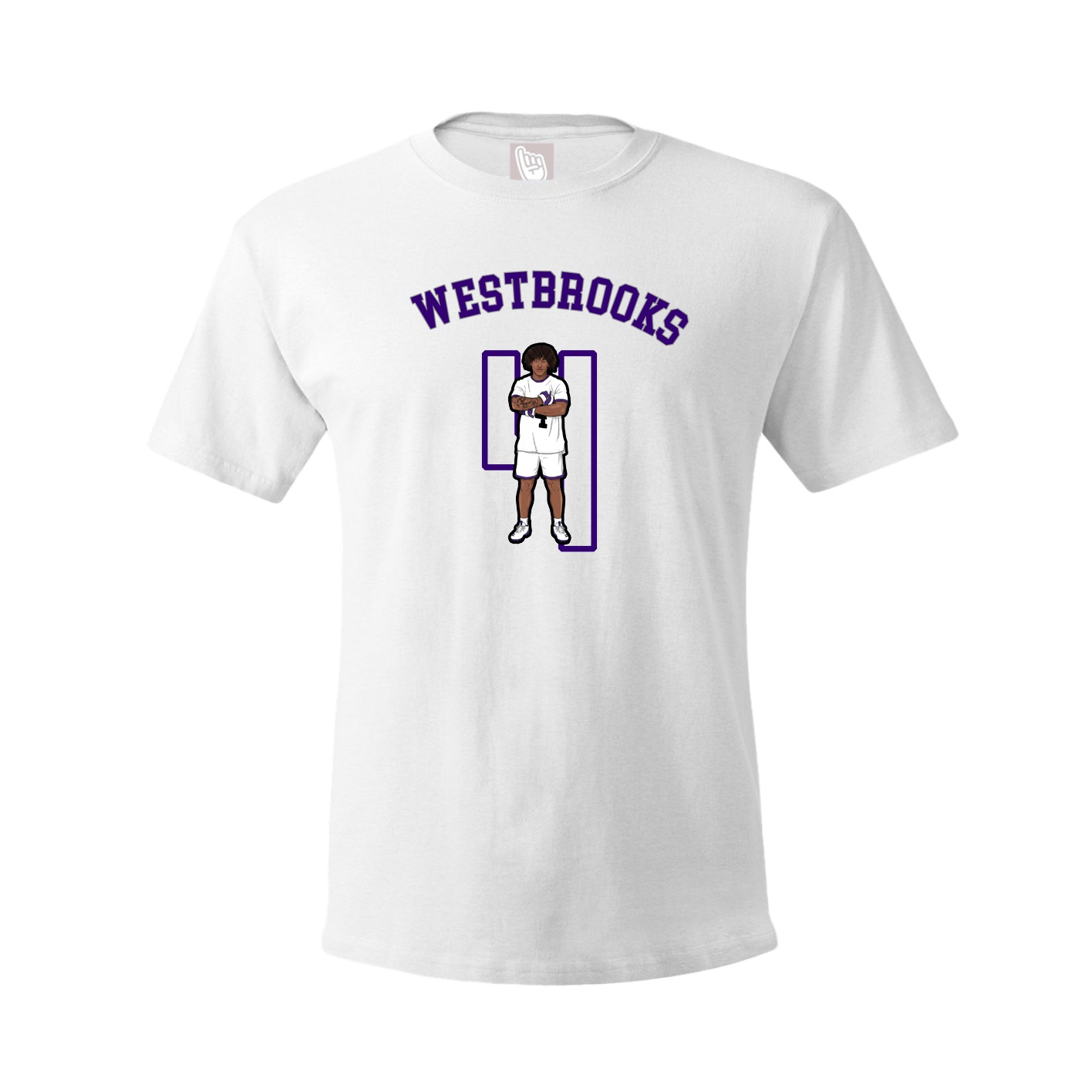 Tee — Shirsey Arch in White