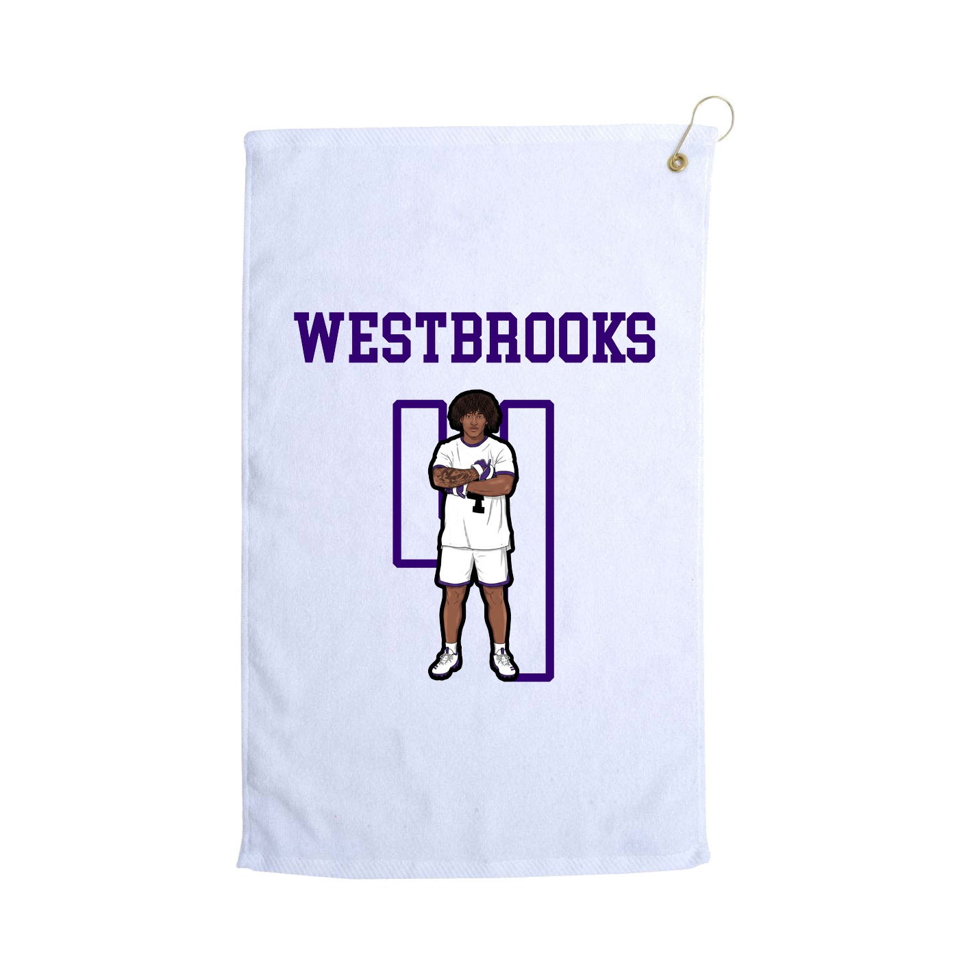Golf Towel — Shirsey in White