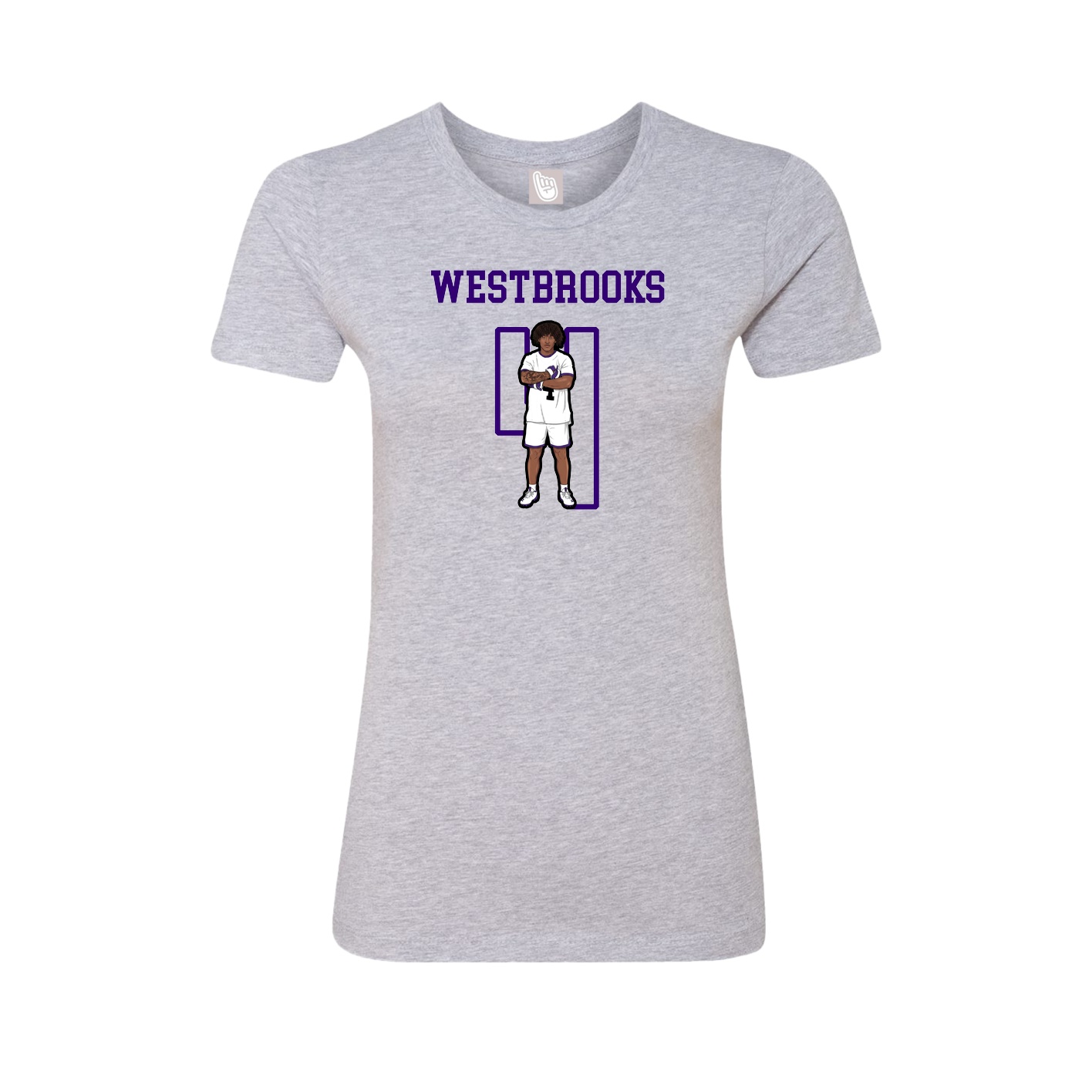 Womens Tee — Shirsey in Grey