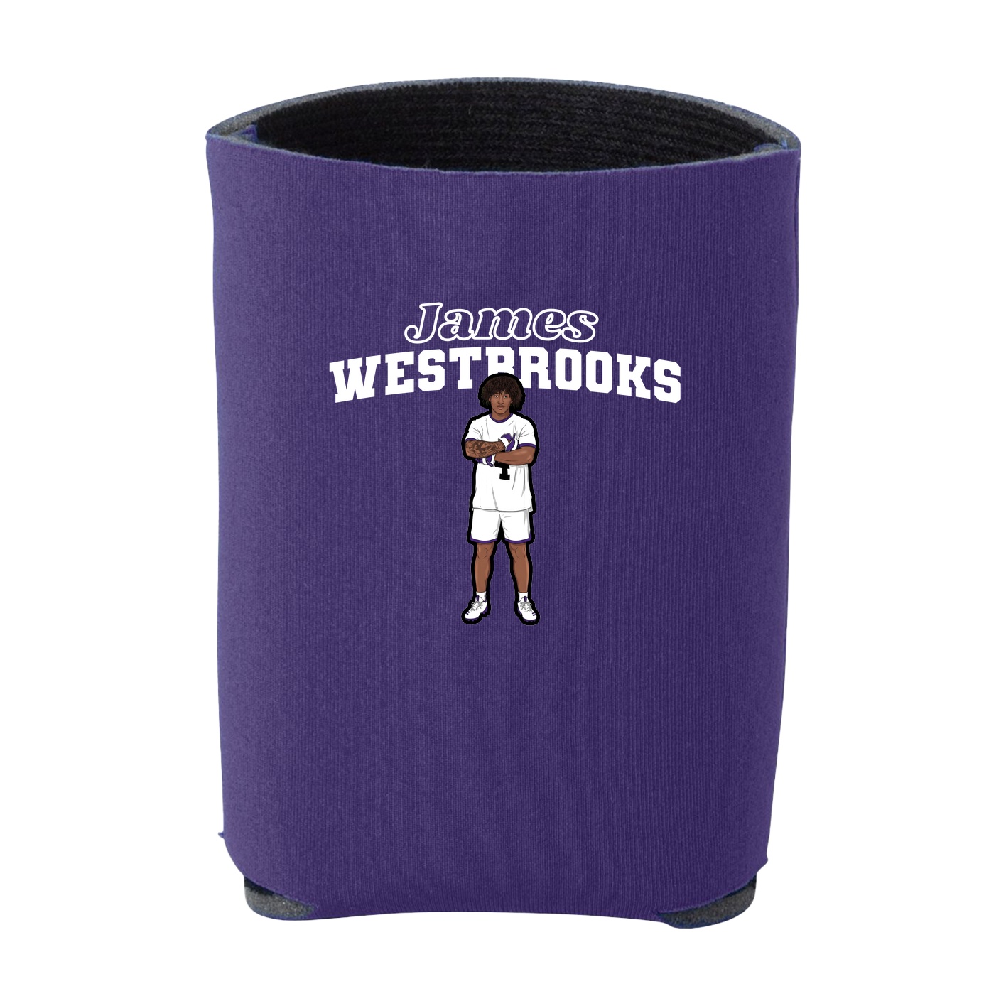 Can Holder — Name Arch in Purple