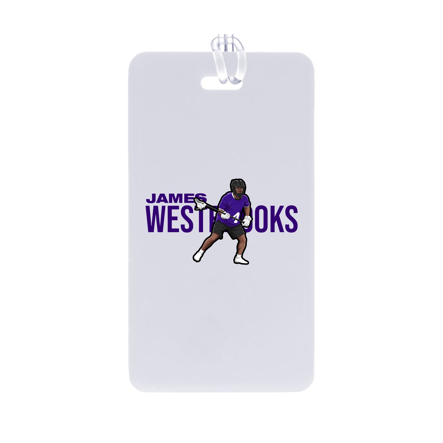 Bag Tag — Player Name in Classic