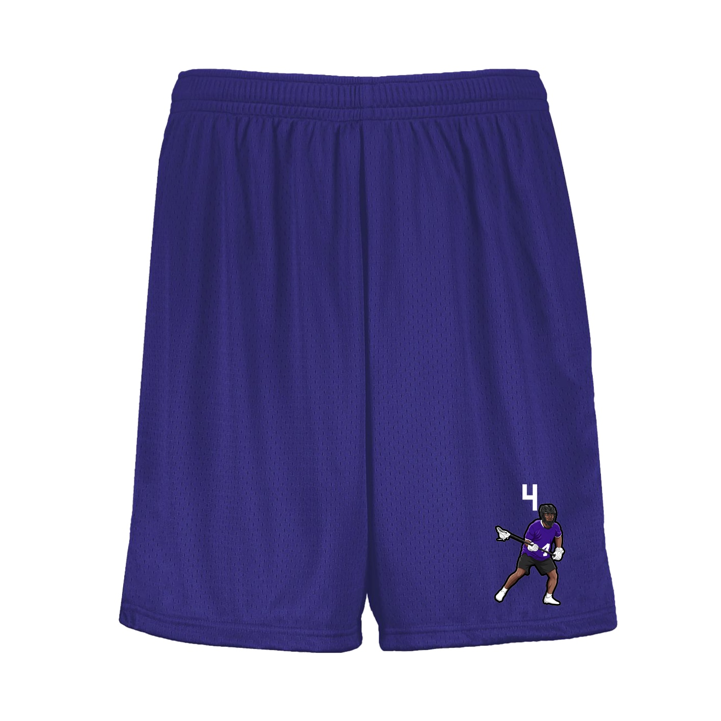 Shorts — Number Top in Purple