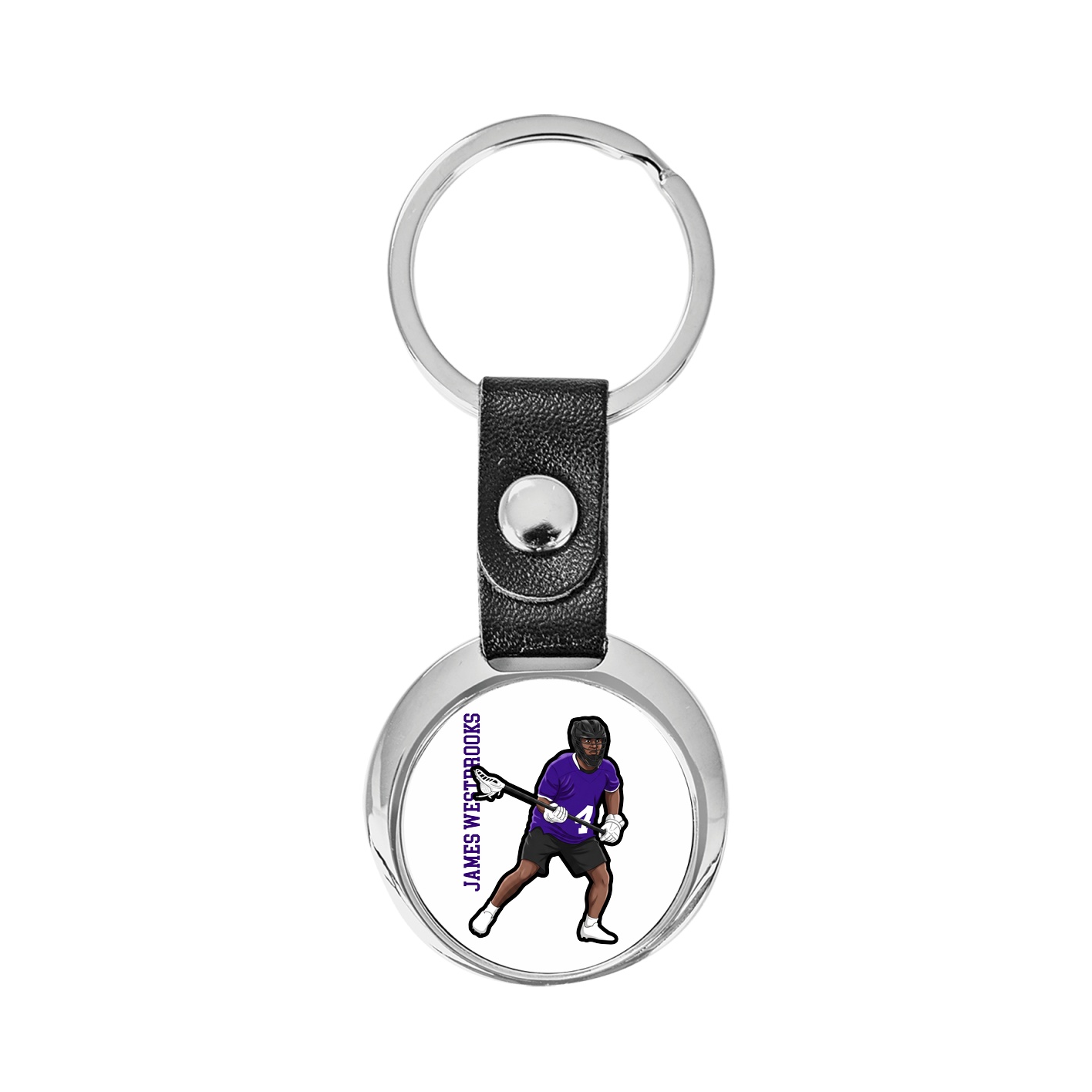 Key Chain — Name Vertical in Classic