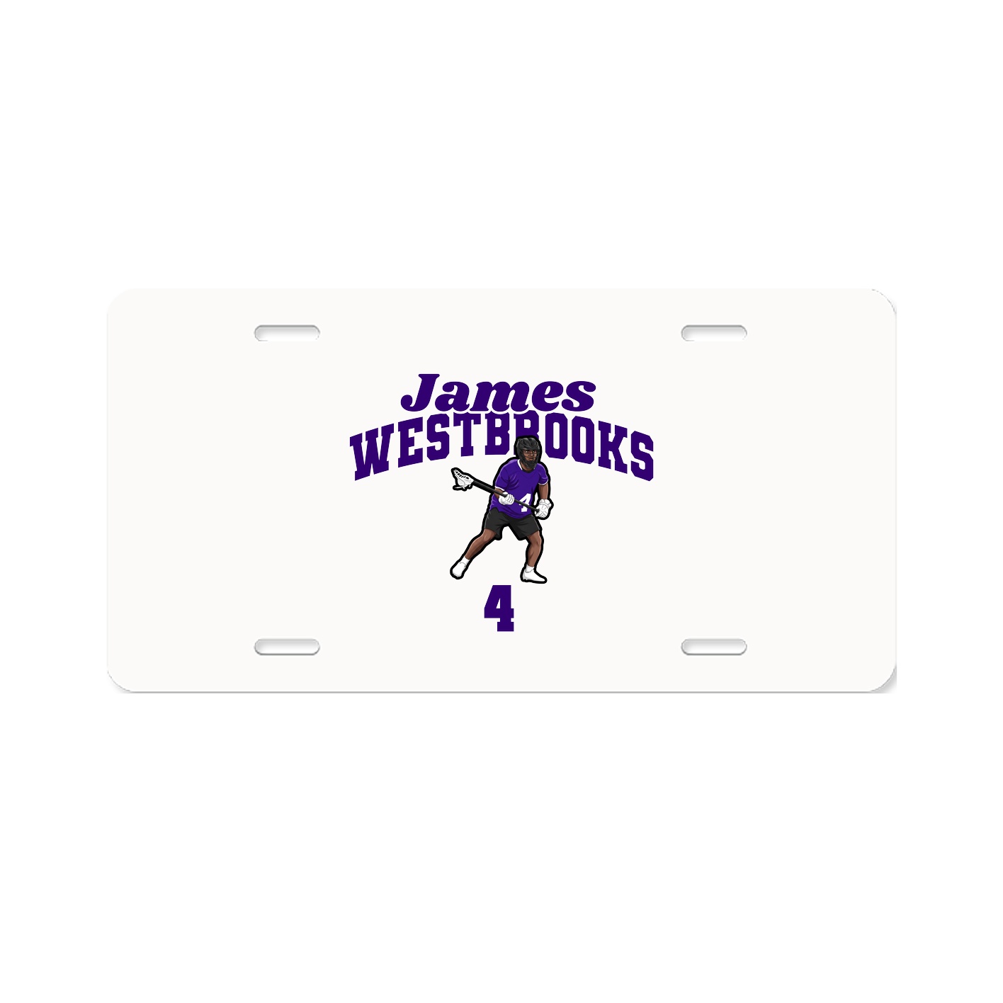 License Plate — Signature Arch in Classic