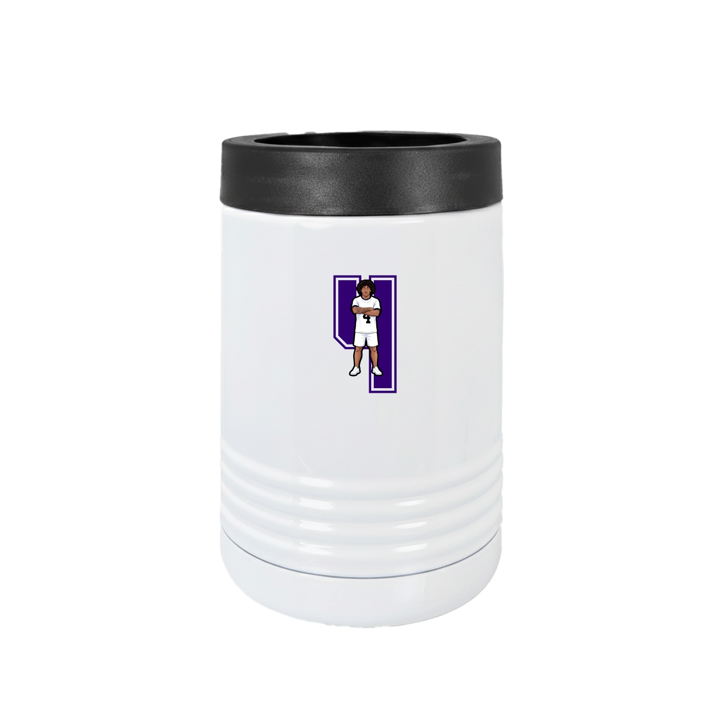 Beverage Holder — Number in White