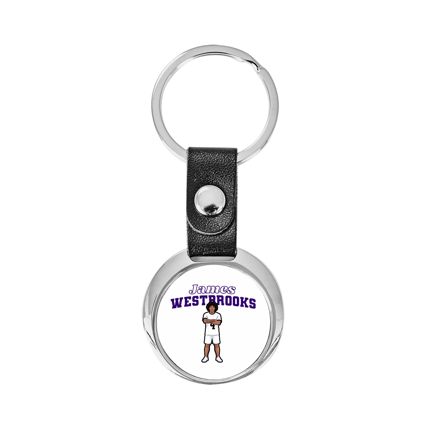 Key Chain — Name Arch in Classic