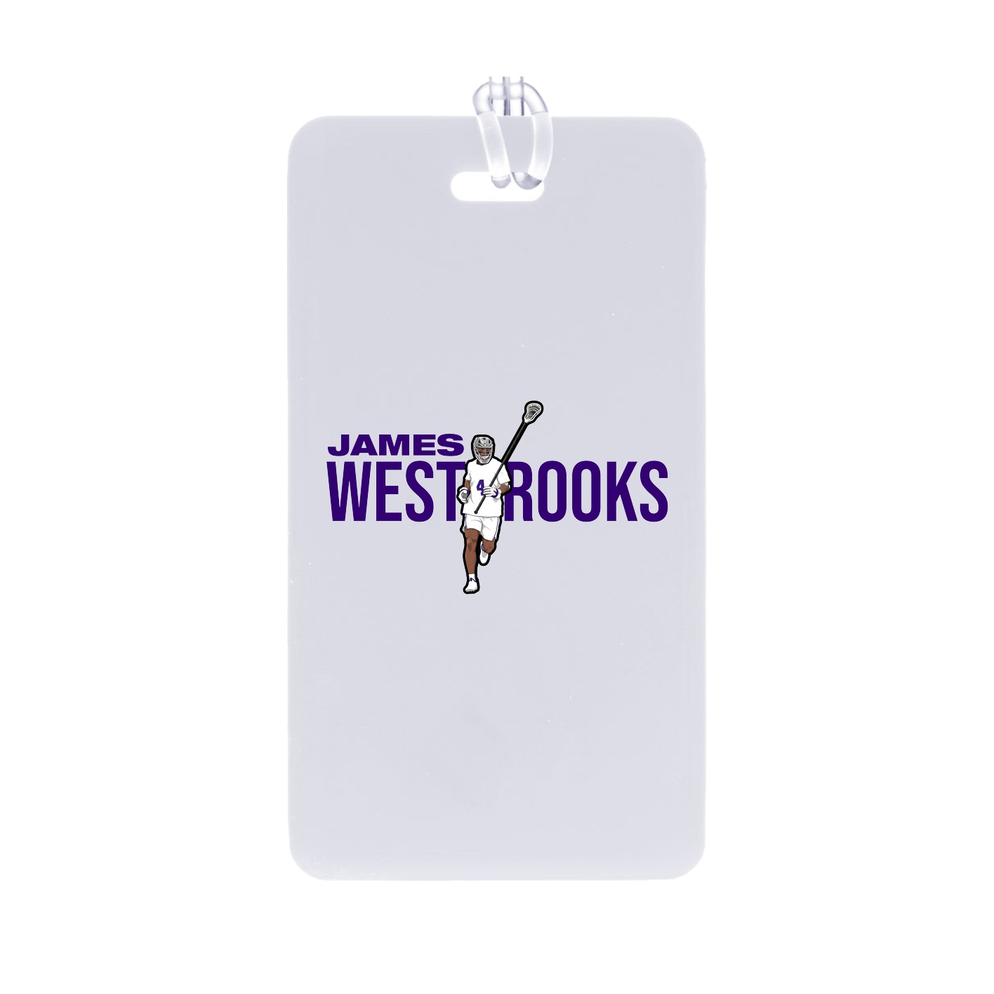 Bag Tag — Player Name in Classic